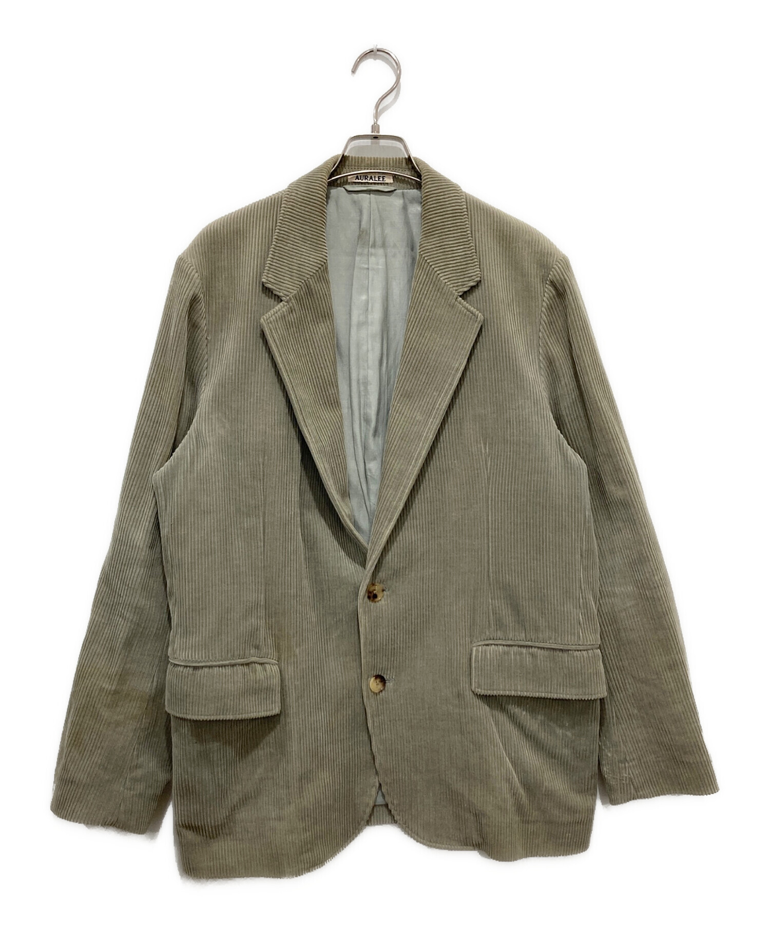 中古・古着通販】AURALEE (オーラリー) WASHED CORDUROY JACKET 