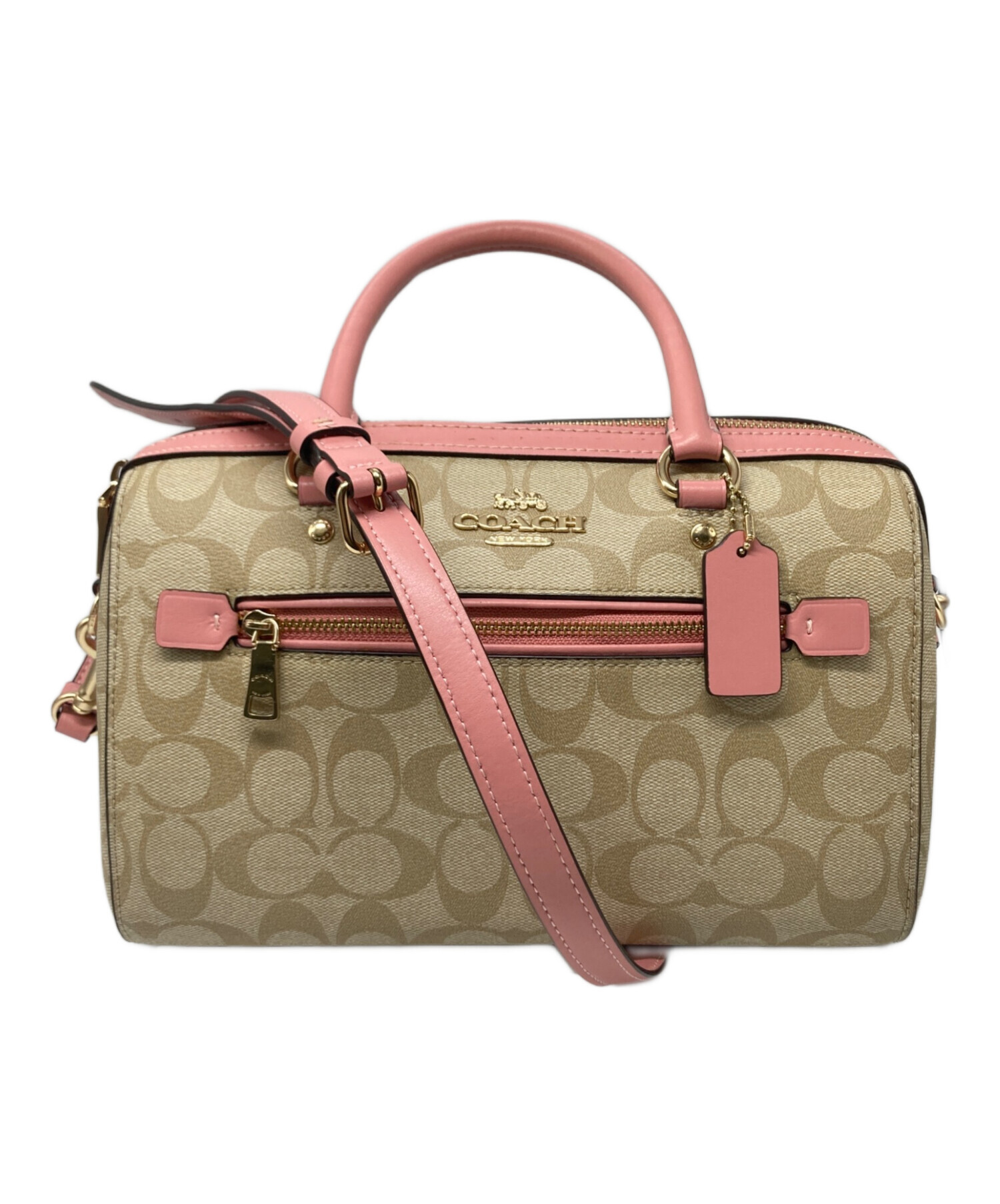 中古・古着通販】COACH (コーチ) ローアン サッチェル シグネチャー