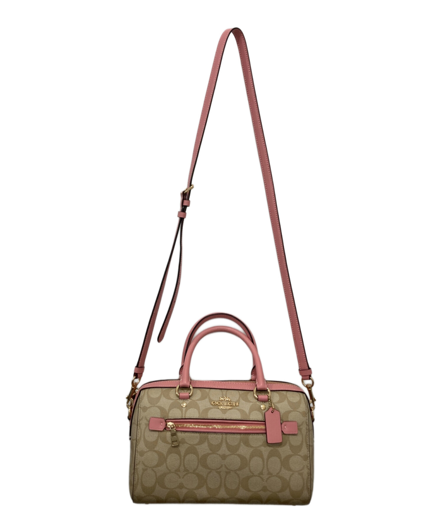 中古・古着通販】COACH (コーチ) ローアン サッチェル シグネチャー
