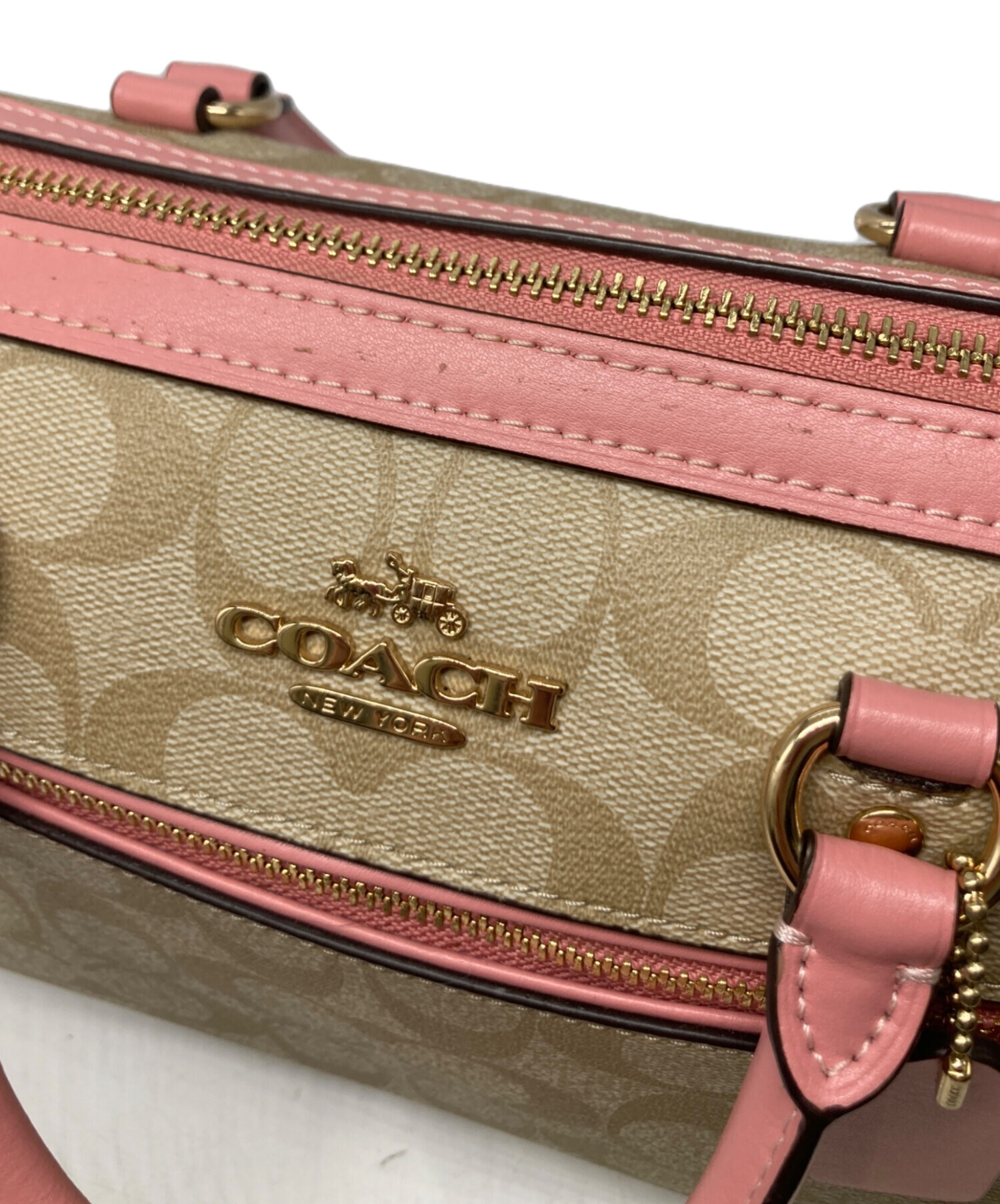 中古・古着通販】COACH (コーチ) ローアン サッチェル シグネチャー