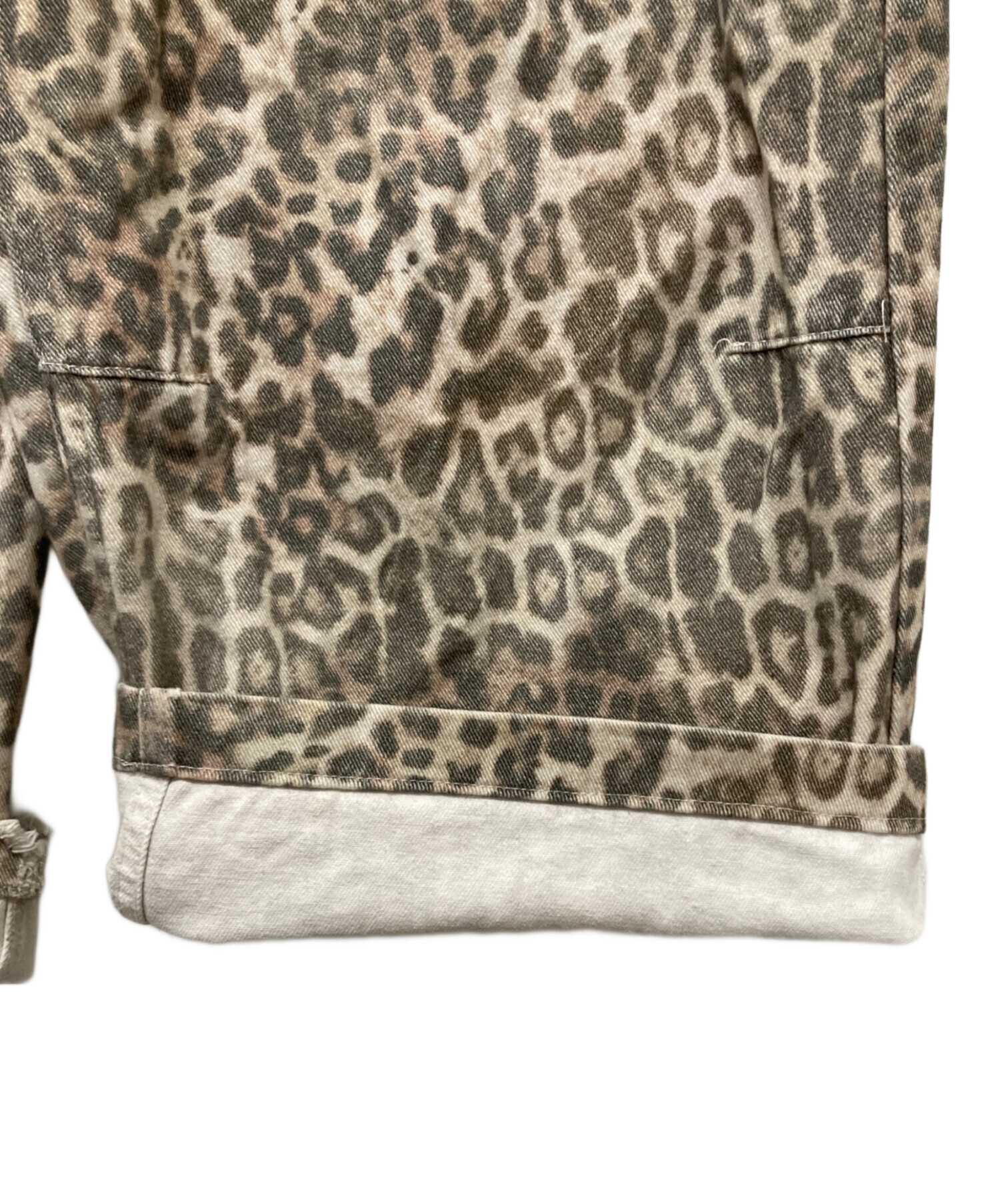 JADED LONDON レオパード柄ワイドパンツ34 中古・古着通販】Jaded London (ジェイデッドロンドン