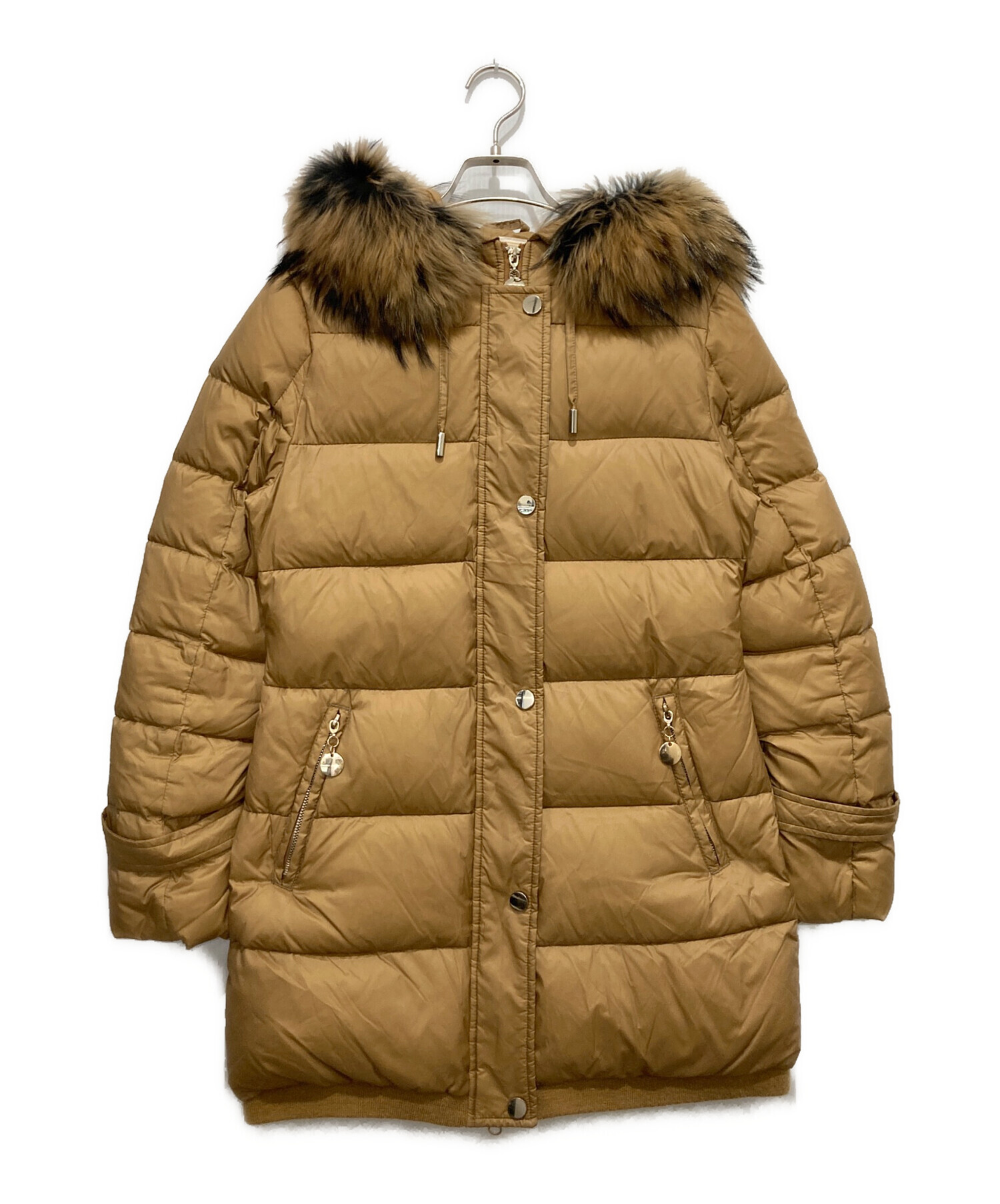 中古・古着通販】La MODE (ラモード) ダウンコート ベージュ サイズ:38