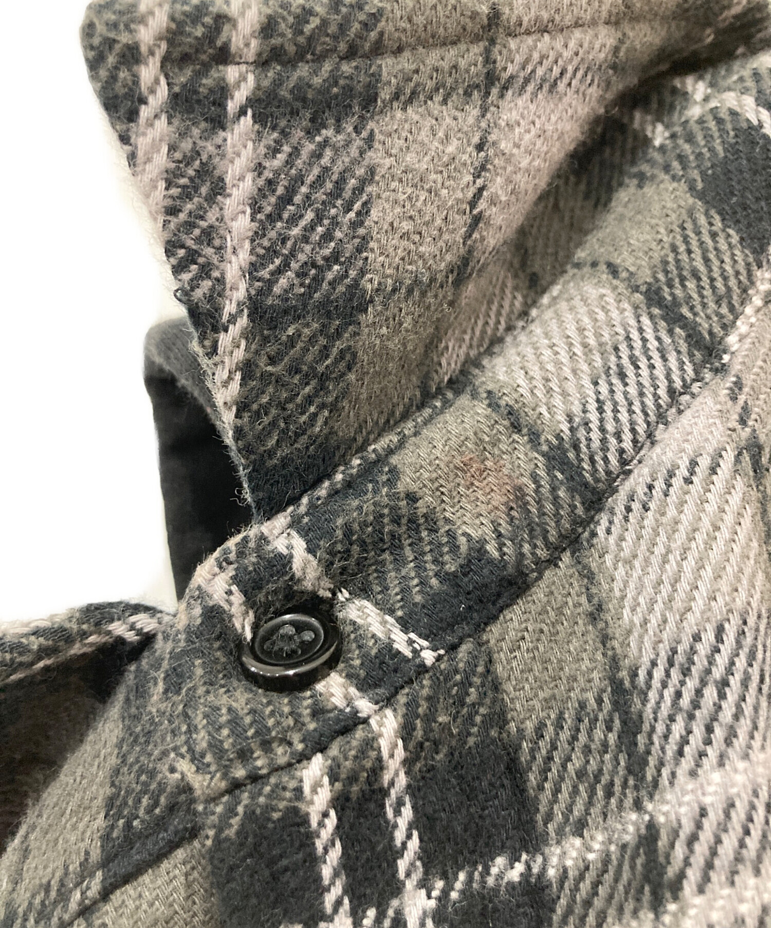 中古・古着通販】SUPREME (シュプリーム) tartan flannel hooded shirt 