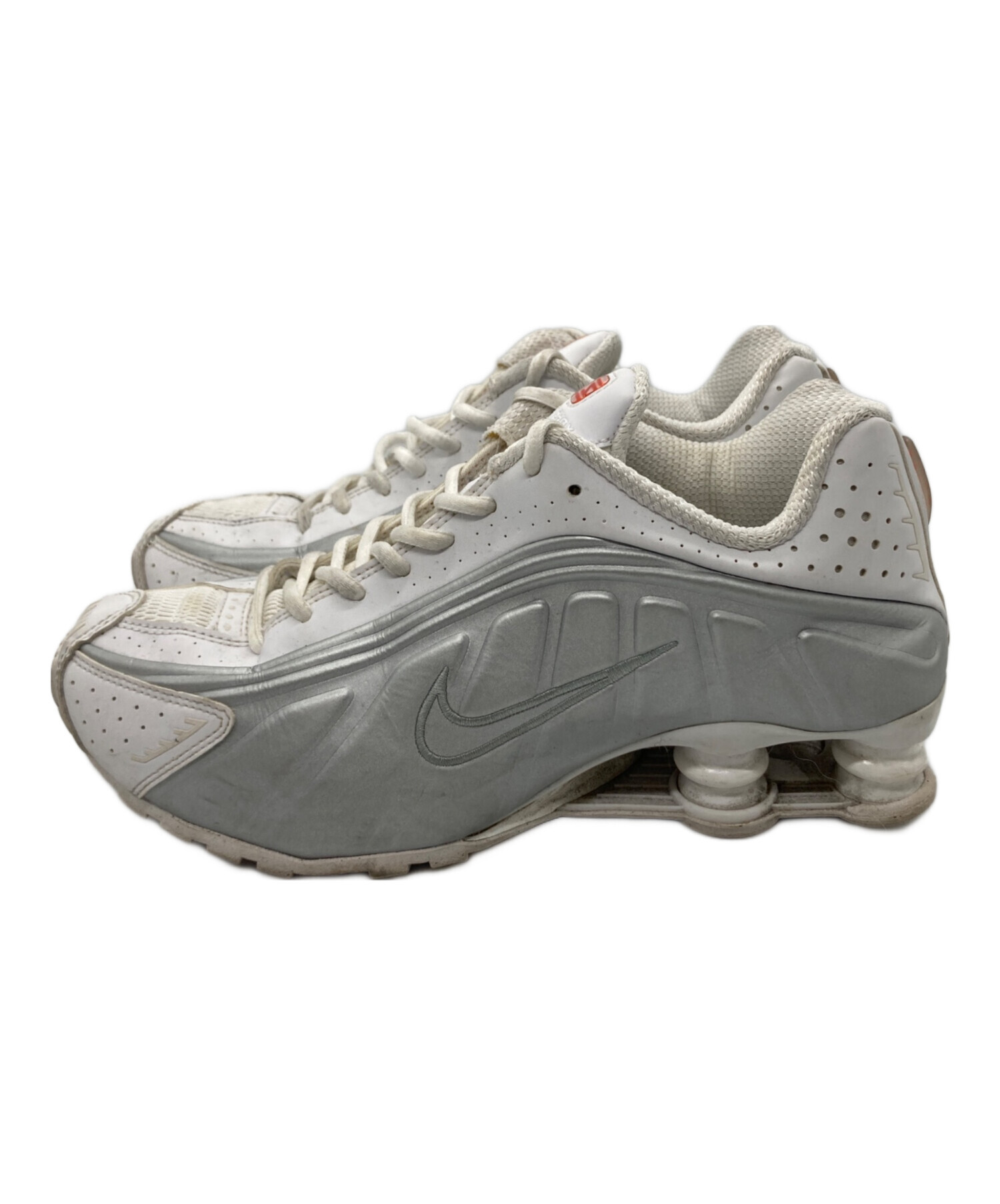 中古・古着通販】NIKE (ナイキ) SHOX R4/ショックス R4 ホワイト 