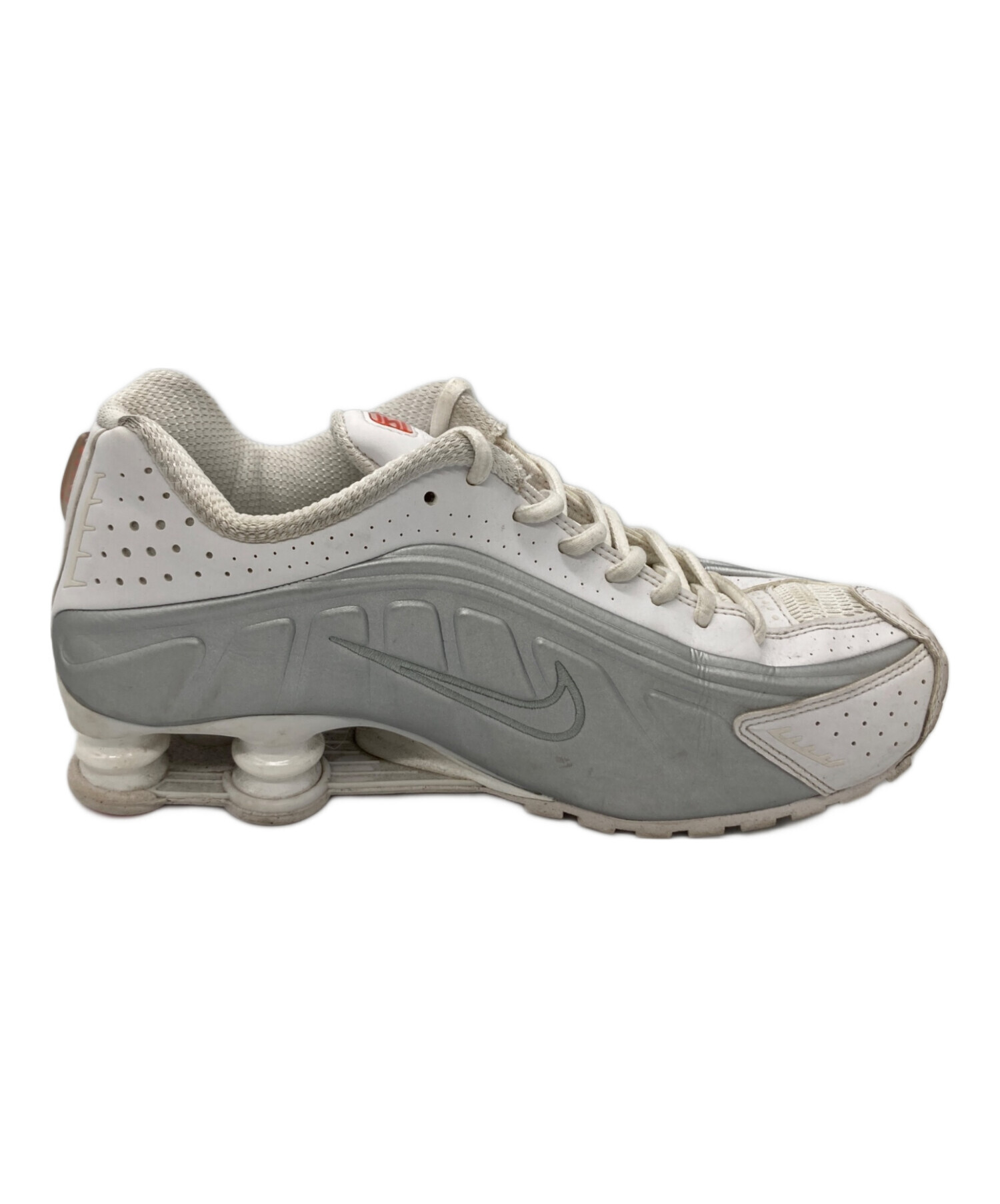 中古・古着通販】NIKE (ナイキ) SHOX R4/ショックス R4 ホワイト 