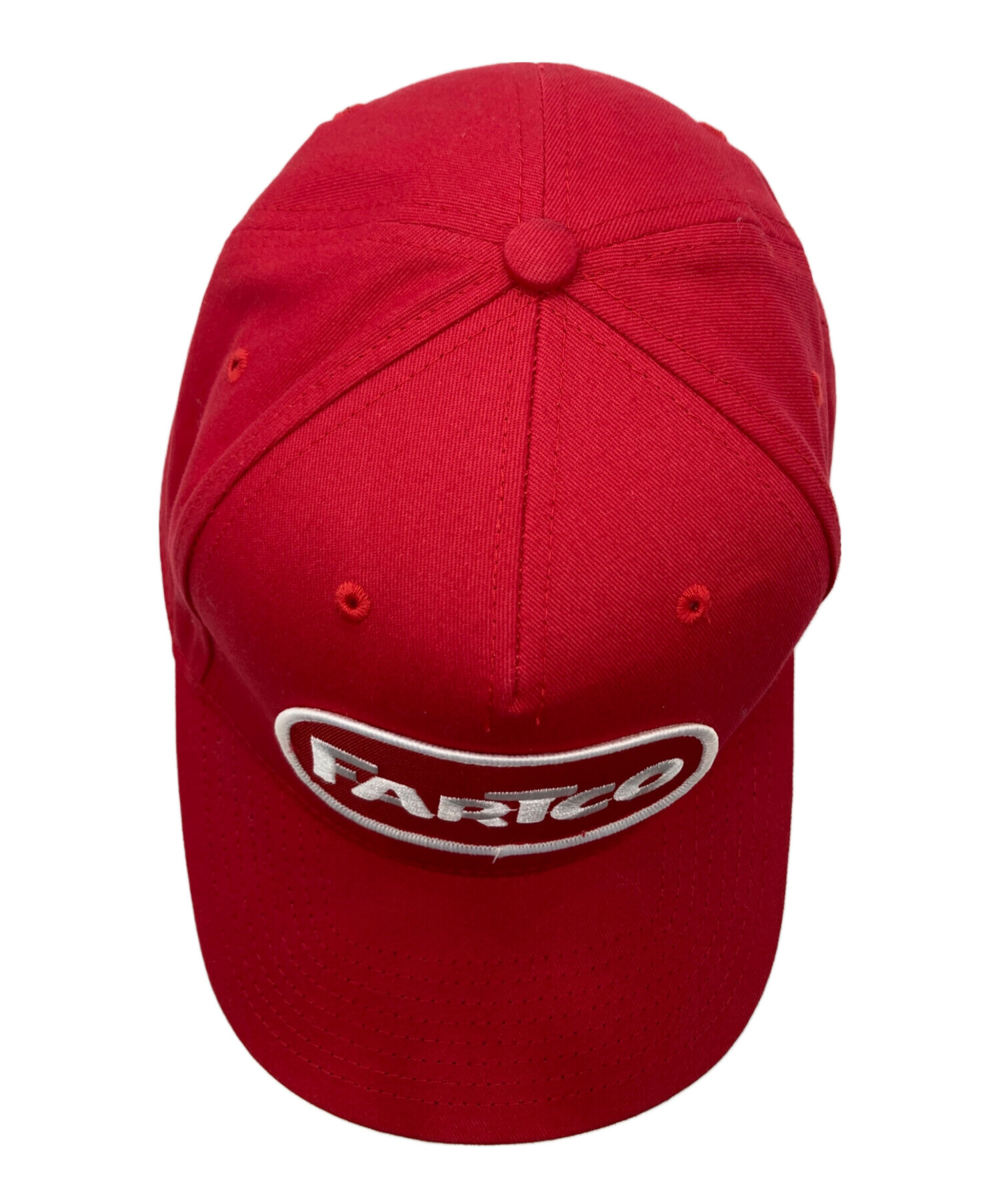 FARTCO トラッカーキャップ 中古・古着通販】FARTCO (ファートコ―) キャップ レッド｜ブランド