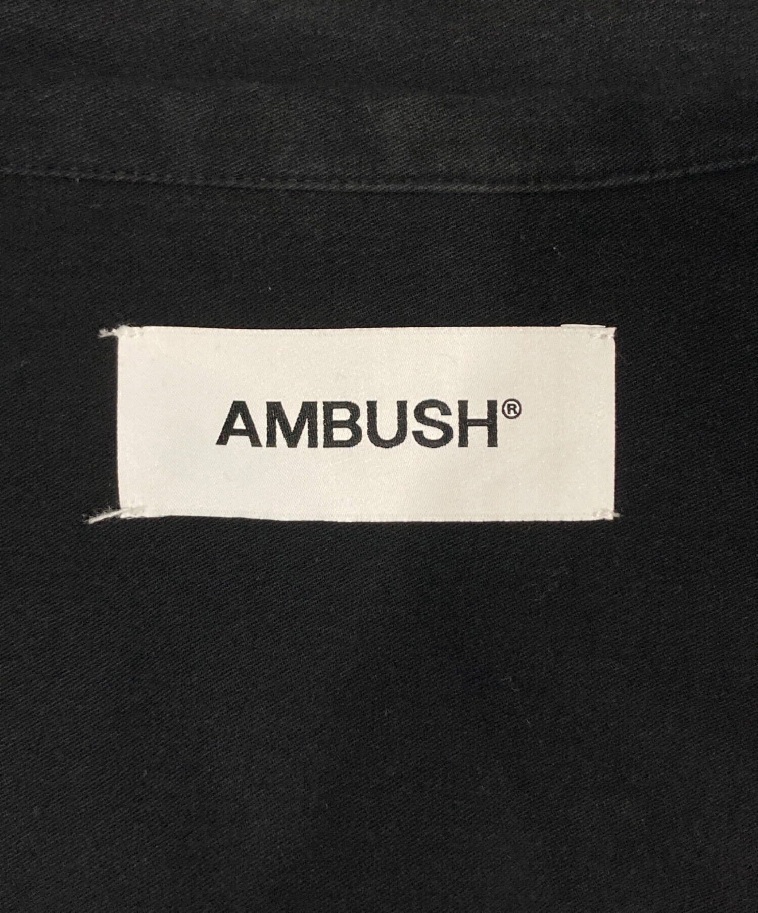 中古・古着通販】AMBUSH (アンブッシュ) Open Kimono Shirt ブラック