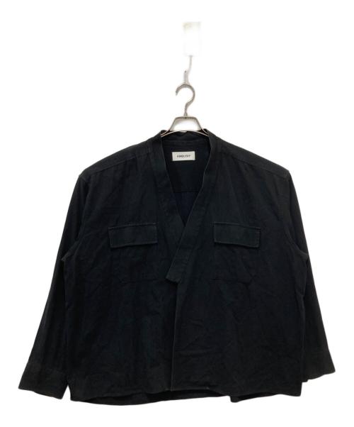 中古・古着通販】AMBUSH (アンブッシュ) Open Kimono Shirt ブラック