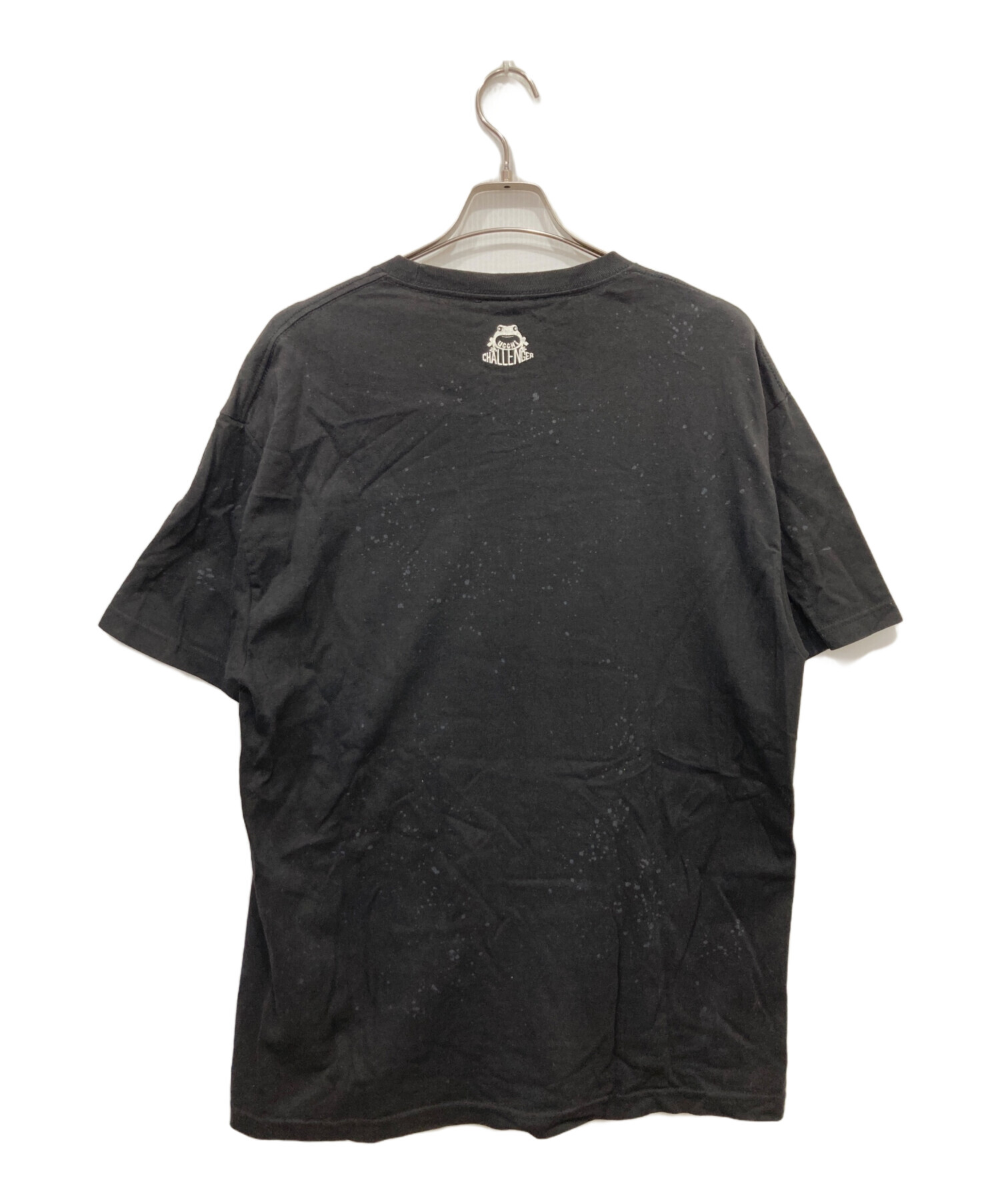 ブラック CHALLENGERTシャツ 中古・古着通販】CHALLENGER (チャレンジャー) プリントTシャツ