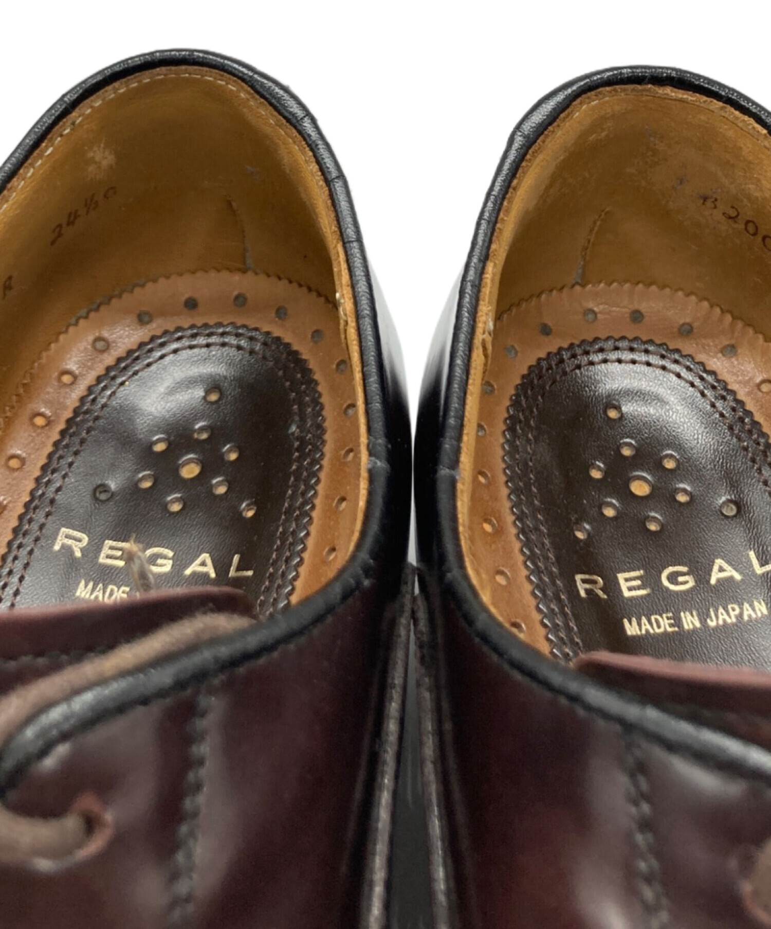 中古・古着通販】REGAL (リーガル) ストレートチップシューズ ブラウン