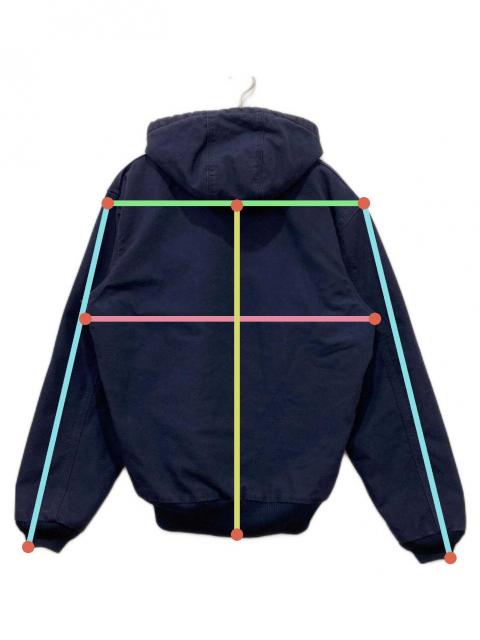 ミ*シ様 00's Carhartt アクティブジャケット ネイビー 中古・古着通販】CarHartt (カーハート) アクティブジャケット