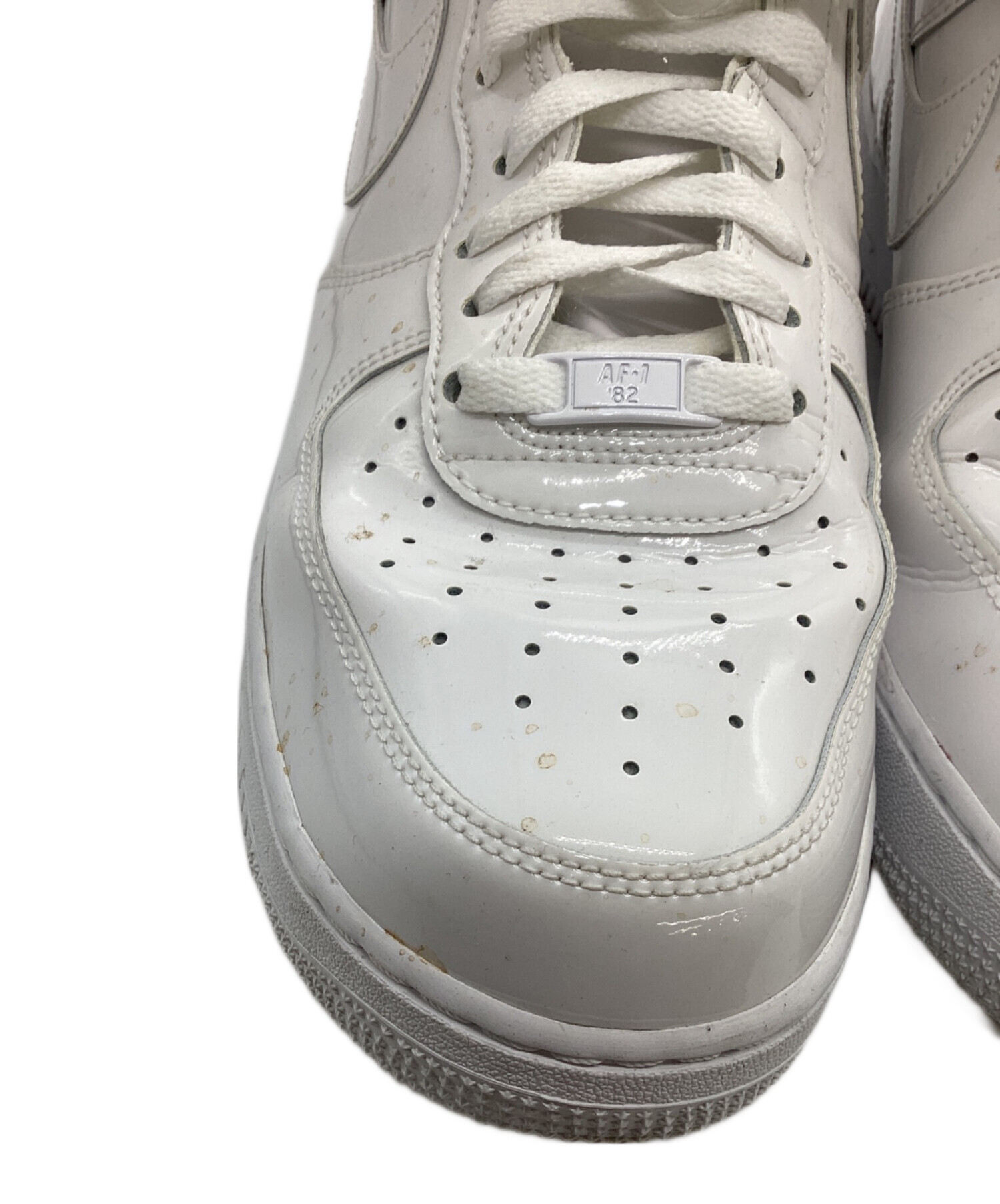 中古・古着通販】NIKE (ナイキ) AIR FORCE 1 HI RETRO QS ホワイト 
