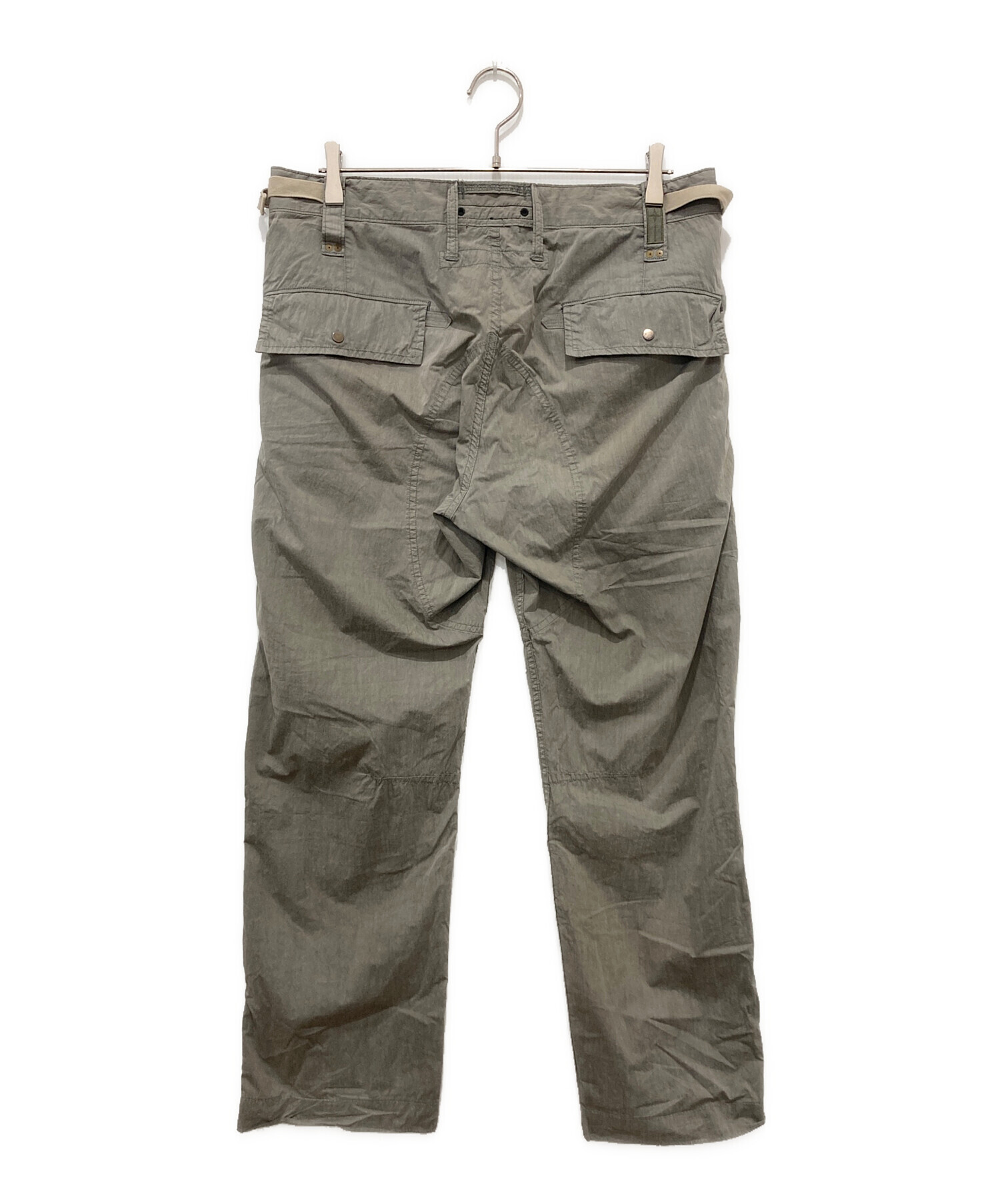 STONE ISLAND グレーカーゴパンツ W32 STONE ISLAND カーゴパンツ グレー