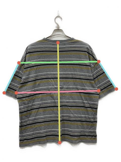 【超レア◆未使用に近い◆XLサイズ】ネイバーフッド 太ボーダーロンT◆B'z稲葉 中古・古着通販】NEIGHBORHOOD (ネイバーフッド) ボーダーTシャツ