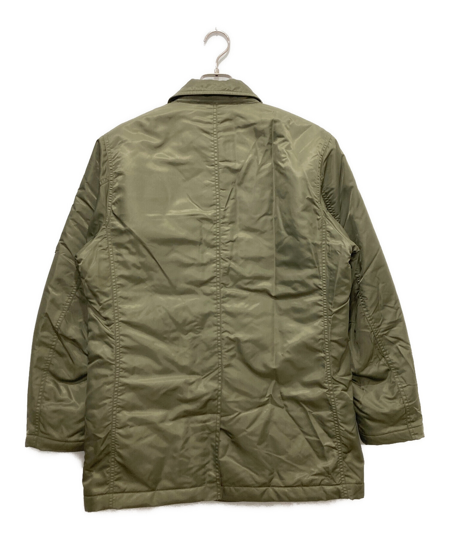 中古・古着通販】VAN (ヴァン) ミリタリーステンカラーコート カーキ