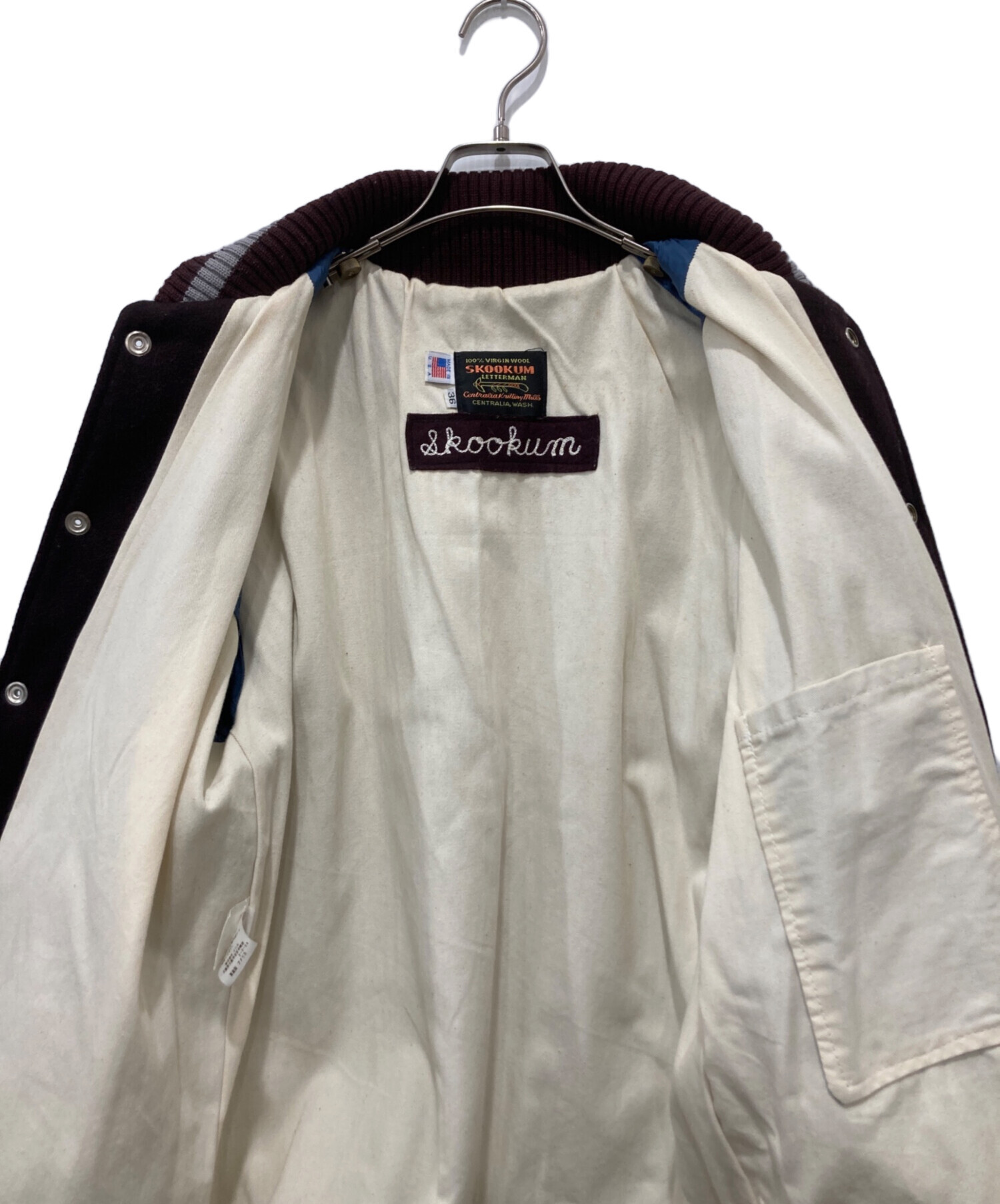 中古・古着通販】skookum (スクーカム) ウールスタジャン ブラウン 