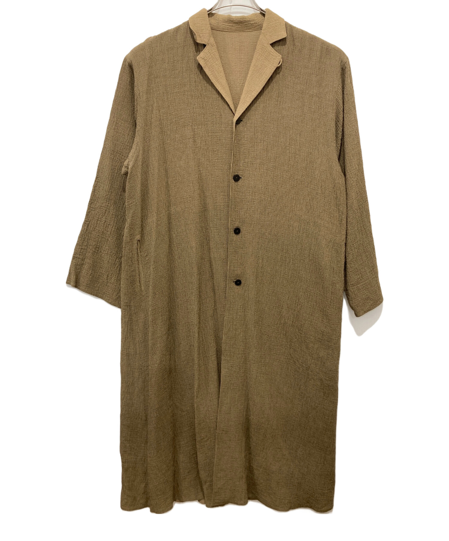 JURGEN LEHL ヨーガンレール ウールフェルト　圧縮コート ロングコート ヨーガンレール 毛糸刺繍のフェルトコート | Jurgen Lehl etc.