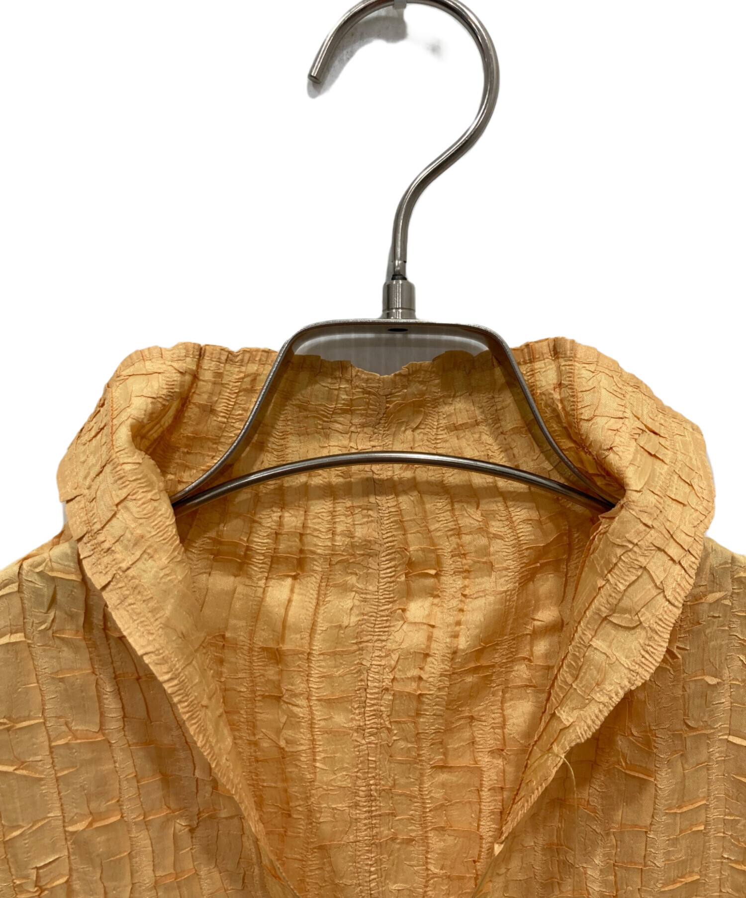 中古・古着通販】ISSEY MIYAKE (イッセイミヤケ) プリーツ加工半袖