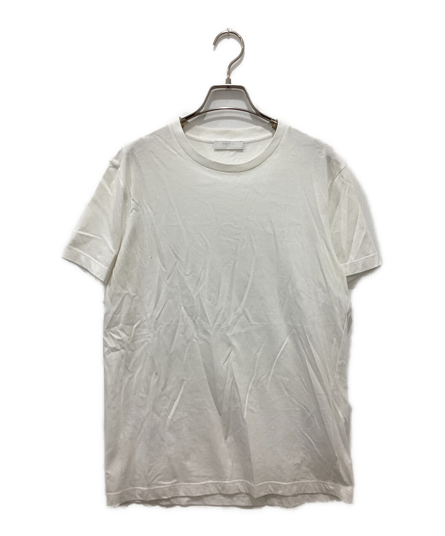 PRADA ホワイト Tシャツ-特別価格 高級布団カバーの生地 | ヤマダ