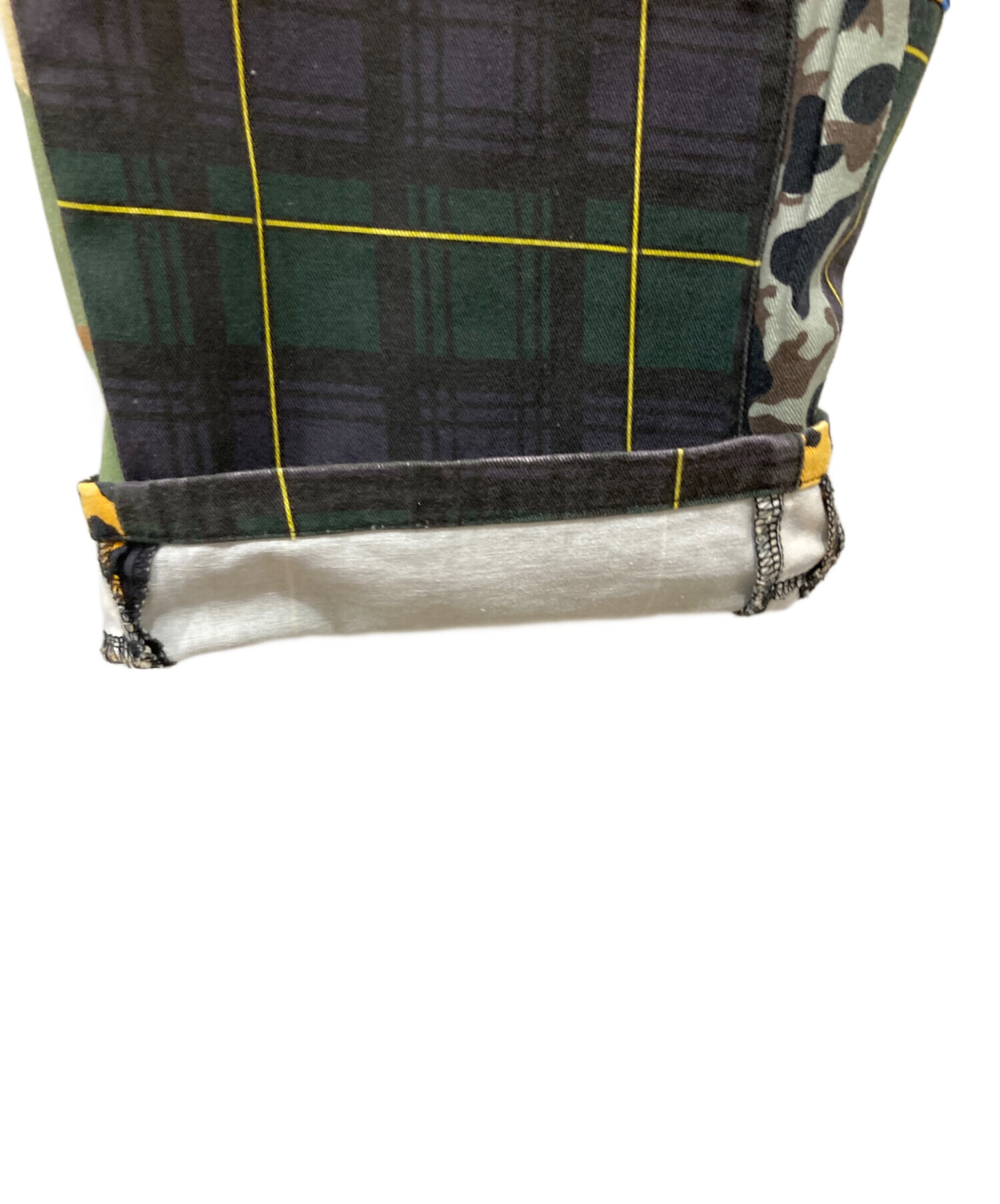 中古・古着通販】X-LARGE (エクストララージ) パッチワークパンツ