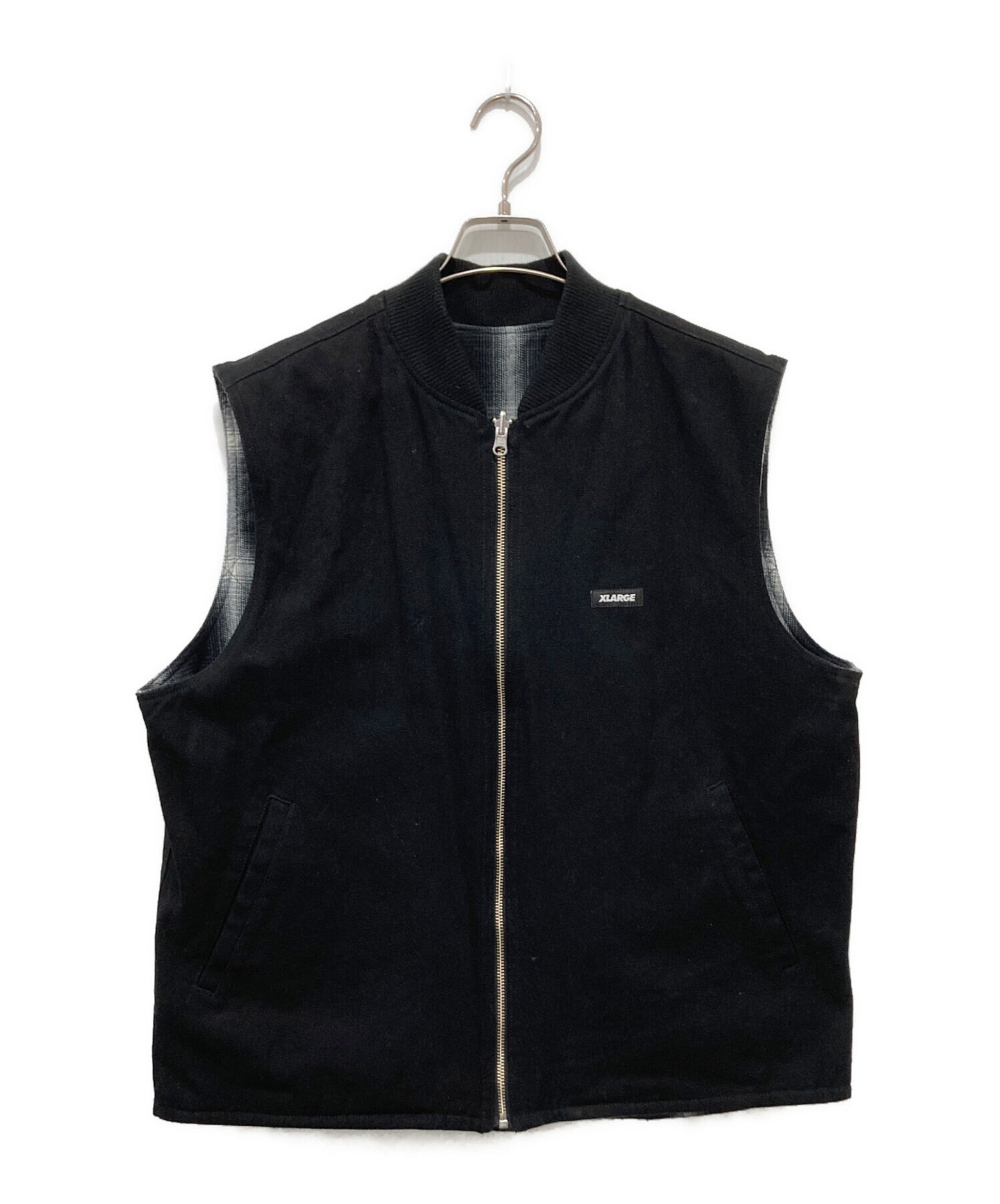 中古・古着通販】X-LARGE (エクストララージ) OMBRE PLAID REVERSIBLE 