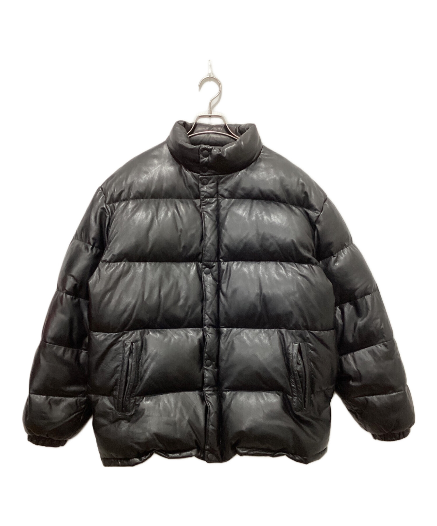 WIND ARMOR ウィンドアーマー カウレザージャケット M 中古・古着通販】Wind Armor (ウィンドアーマー) カウレザーダウン