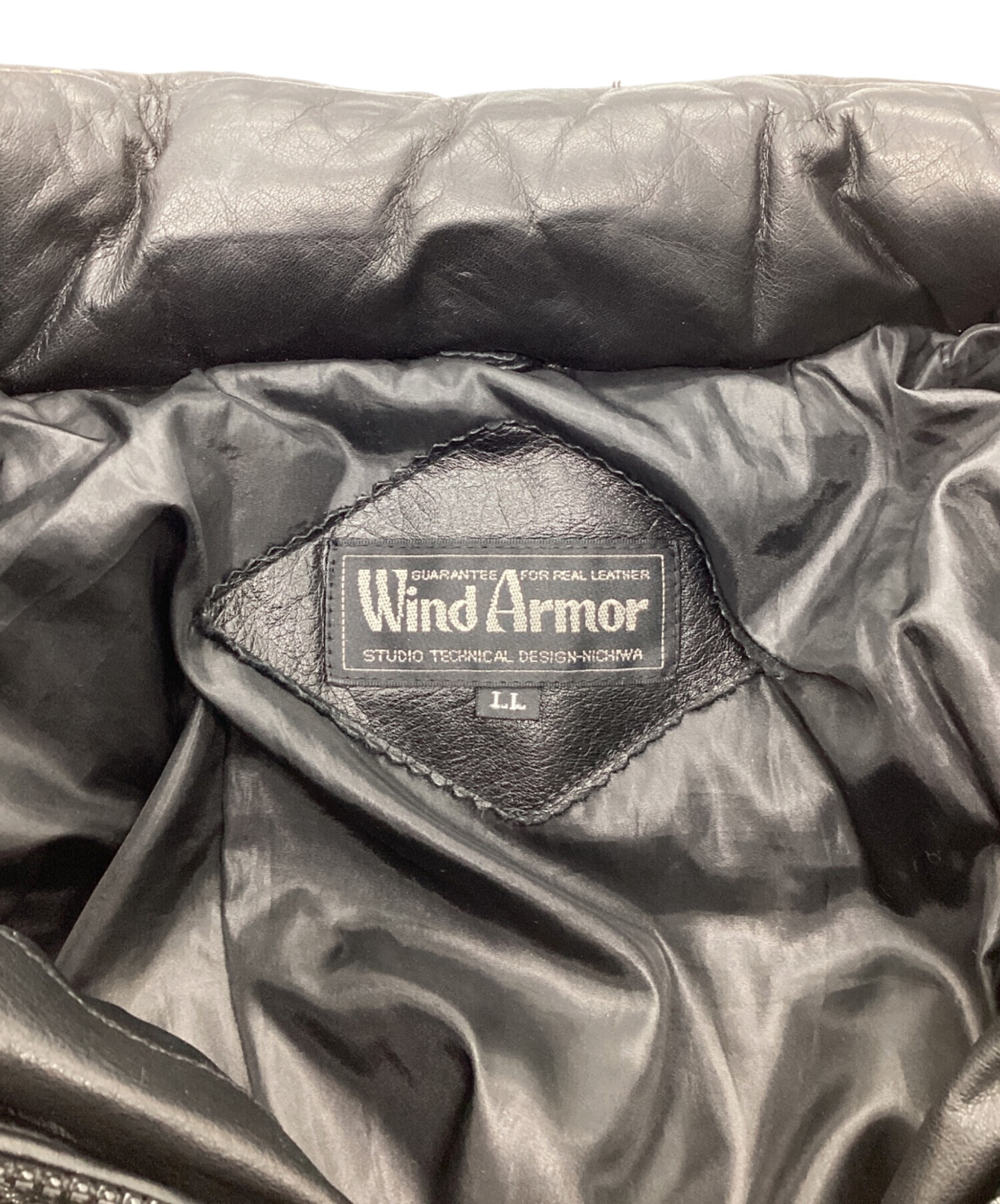 中古・古着通販】Wind Armor (ウィンドアーマー) カウレザーダウン