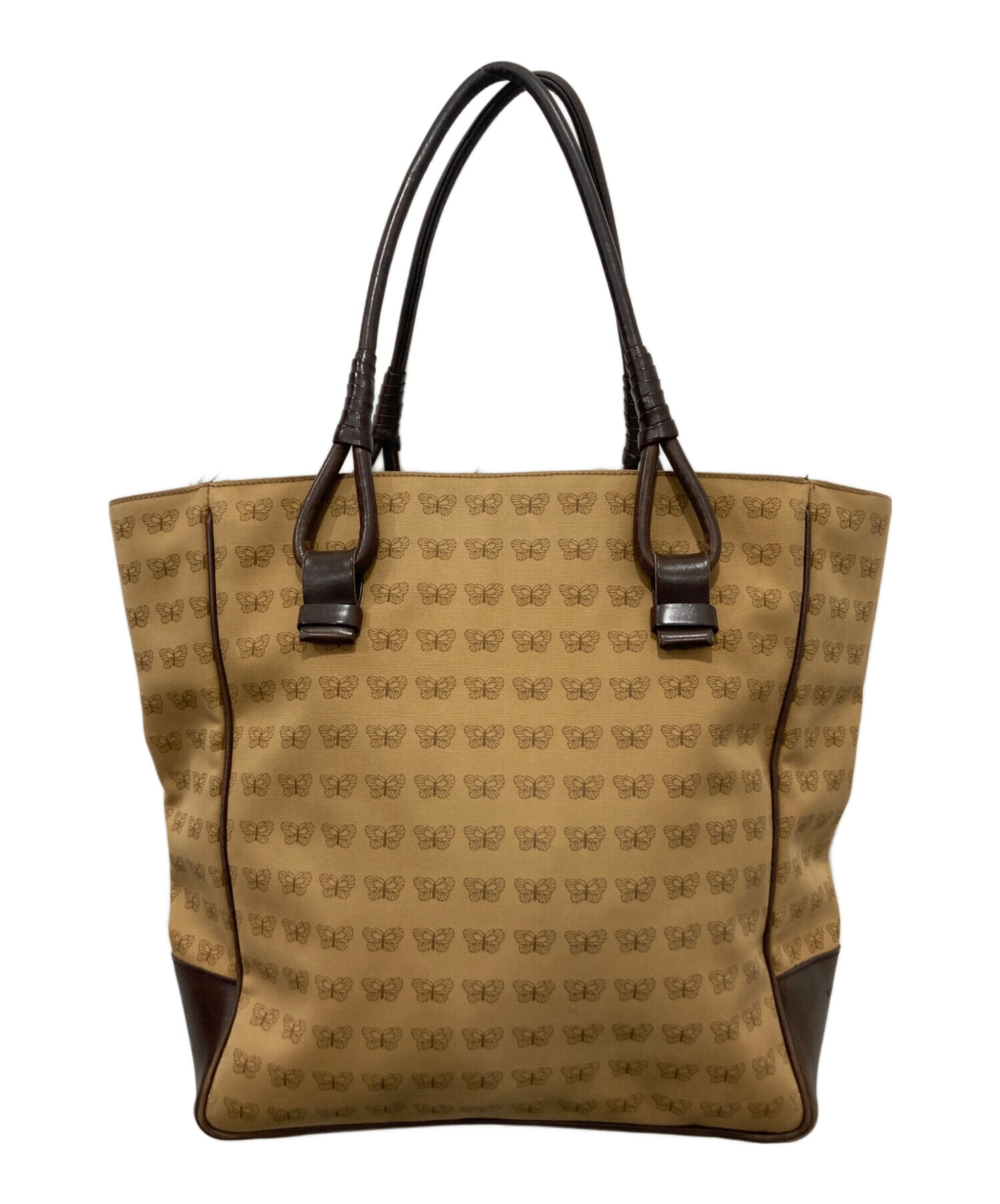 中古・古着通販】BOTTEGA VENETA (ボッテガベネタ) 蝶柄キャンバス