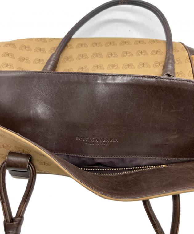 bottega venetaボッテガヴェネタ蝶柄スエードバッグショルダーバッグ 中古・古着通販】BOTTEGA VENETA (ボッテガベネタ) 蝶柄キャンバス