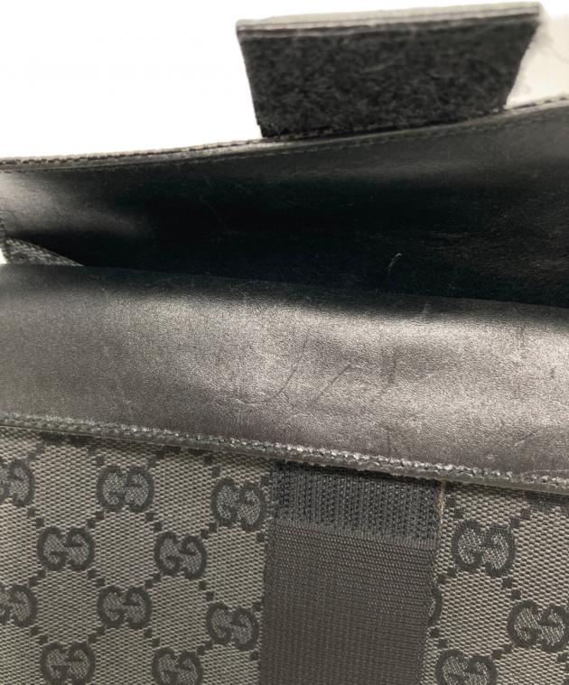 中古・古着通販】GUCCI (グッチ) ポーチ ブラック｜ブランド・古着通販