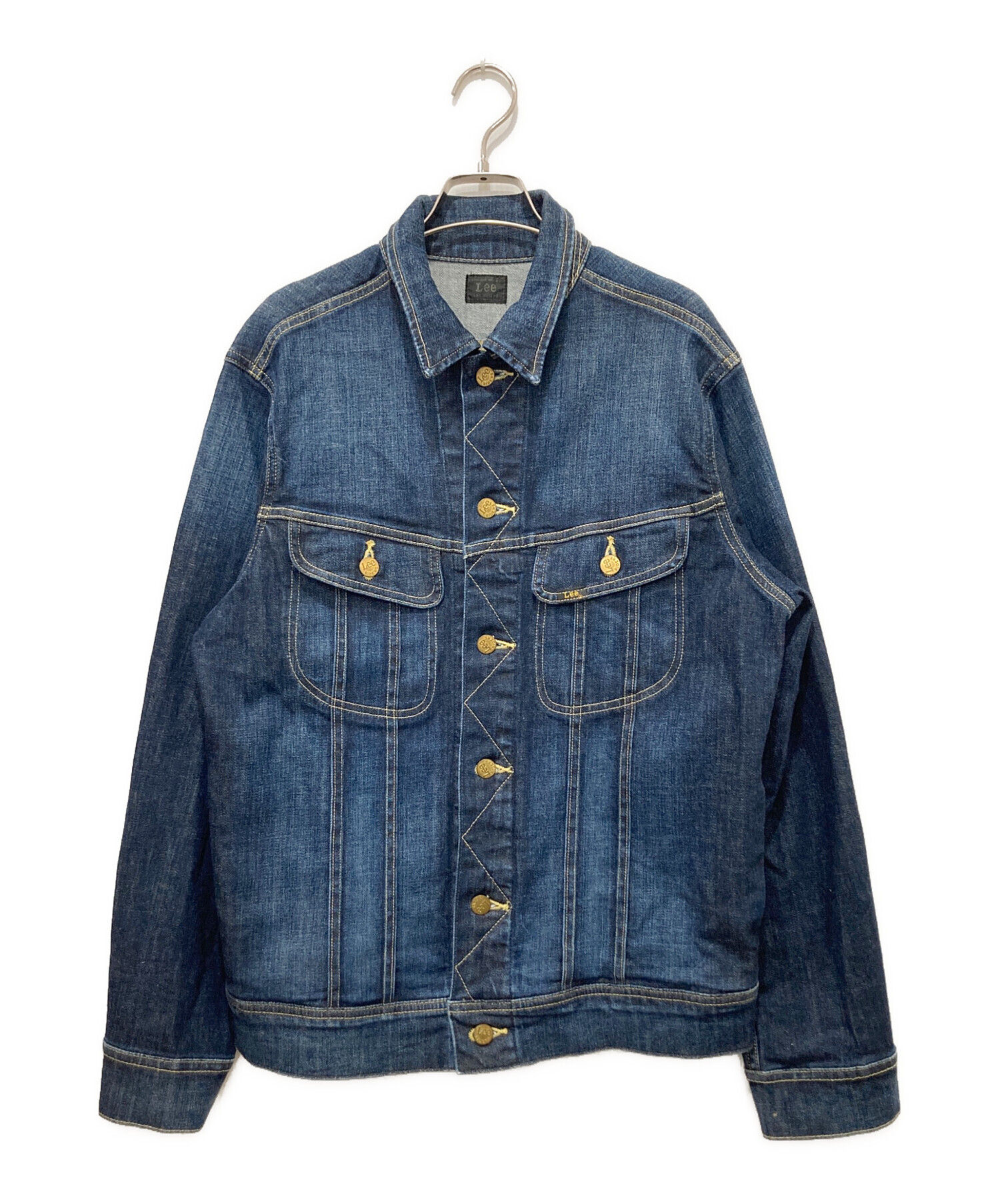 中古・古着通販】LEE (リー) デニムジャケット インディゴ サイズ:L