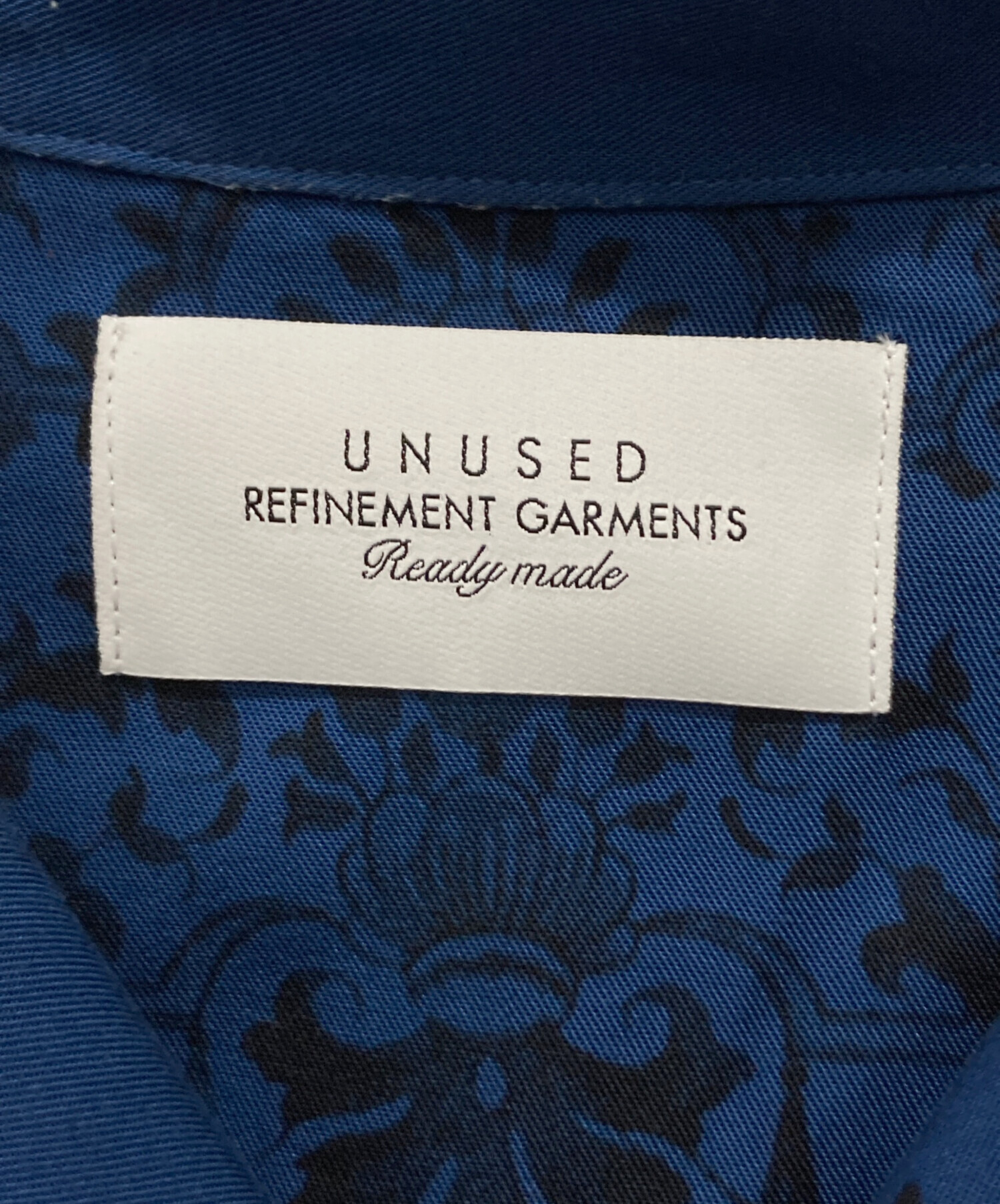 中古・古着通販】UNUSED (アンユーズド) Ornament long sleeve shirt