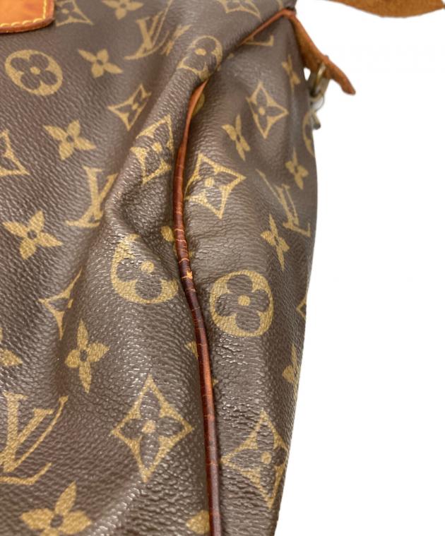Louis Vuitton ダークブラウン ハンドバッグ 中古・古着通販】LOUIS VUITTON (ルイ ヴィトン) ハンドバッグ