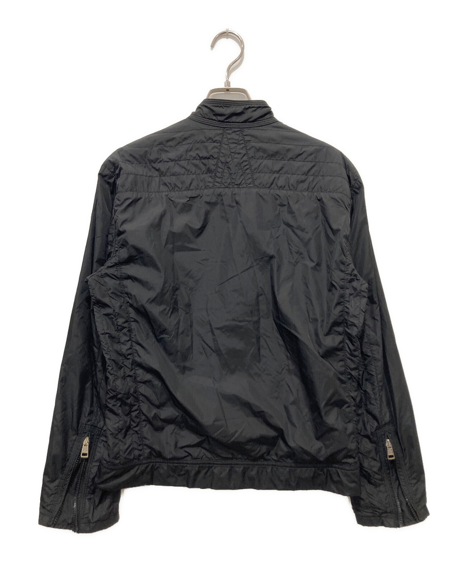 中古・古着通販】MONCLER (モンクレール) ナイロンジャケット ブラック