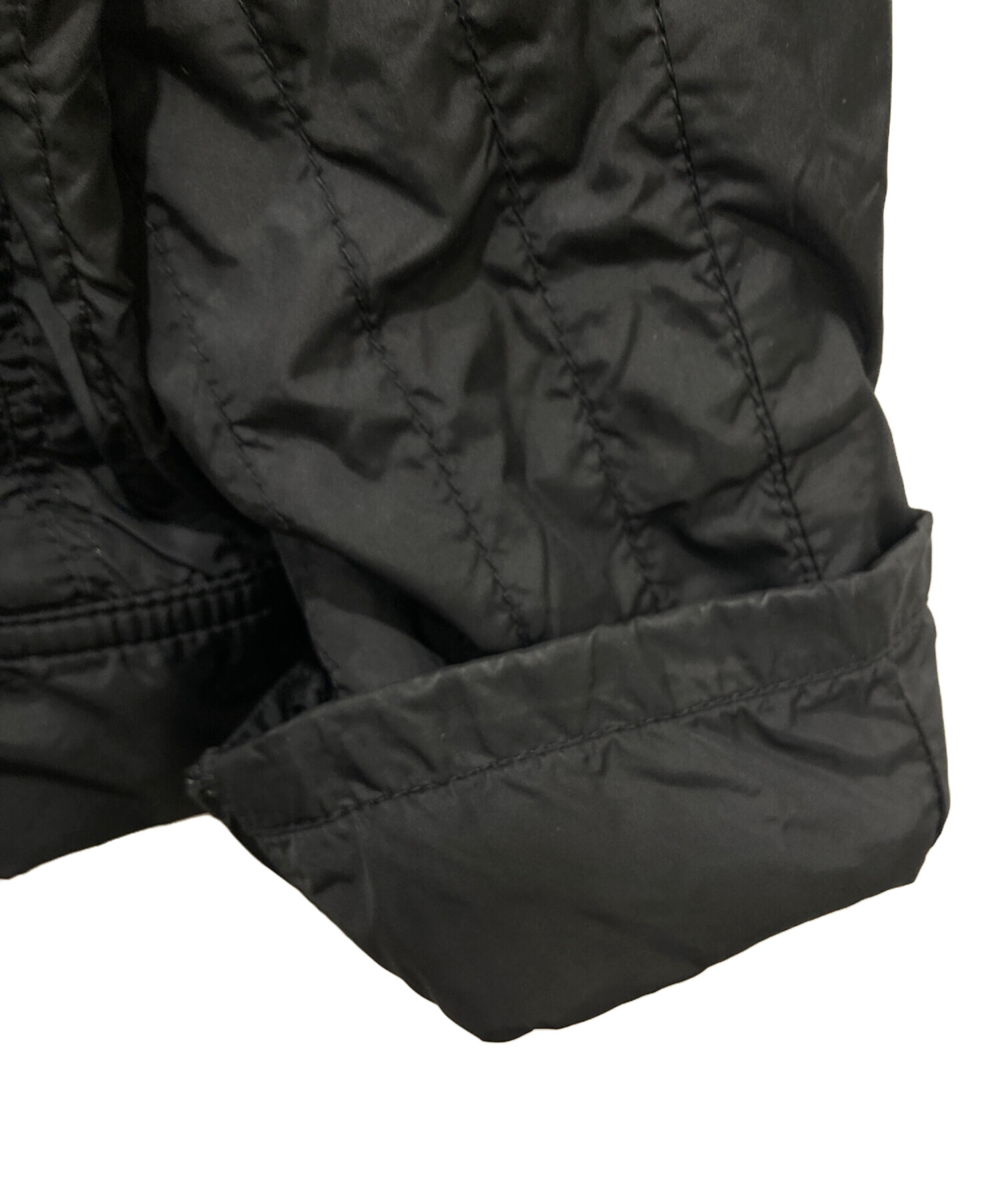 中古・古着通販】MONCLER (モンクレール) ナイロンジャケット ブラック