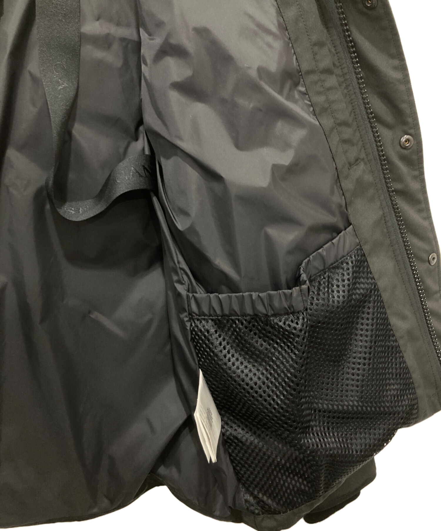 中古・古着通販】CANADA GOOSE (カナダグース) Wyndham Parka Black