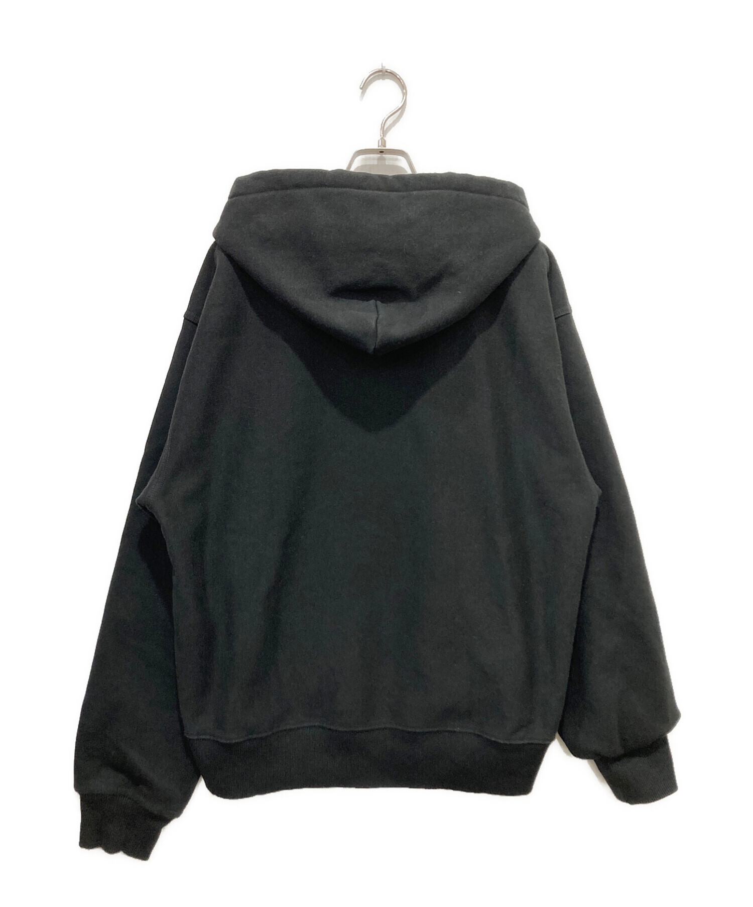 中古・古着通販】stussy (ステューシー) ジップパーカー ブラック