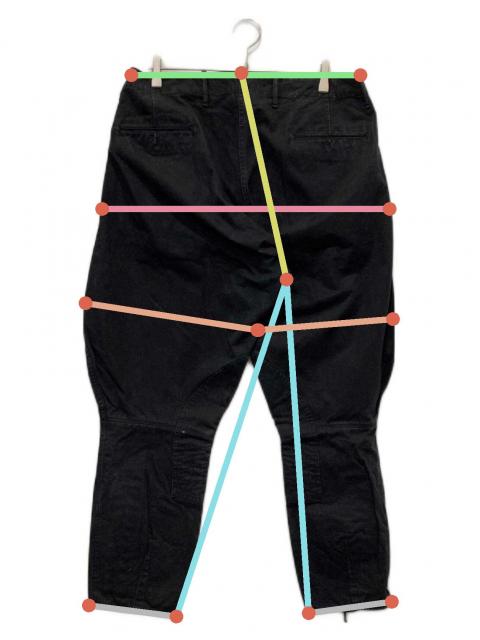 中古・古着通販】BLACK SIGN (ブラックサイン) ジョッパーズパンツ