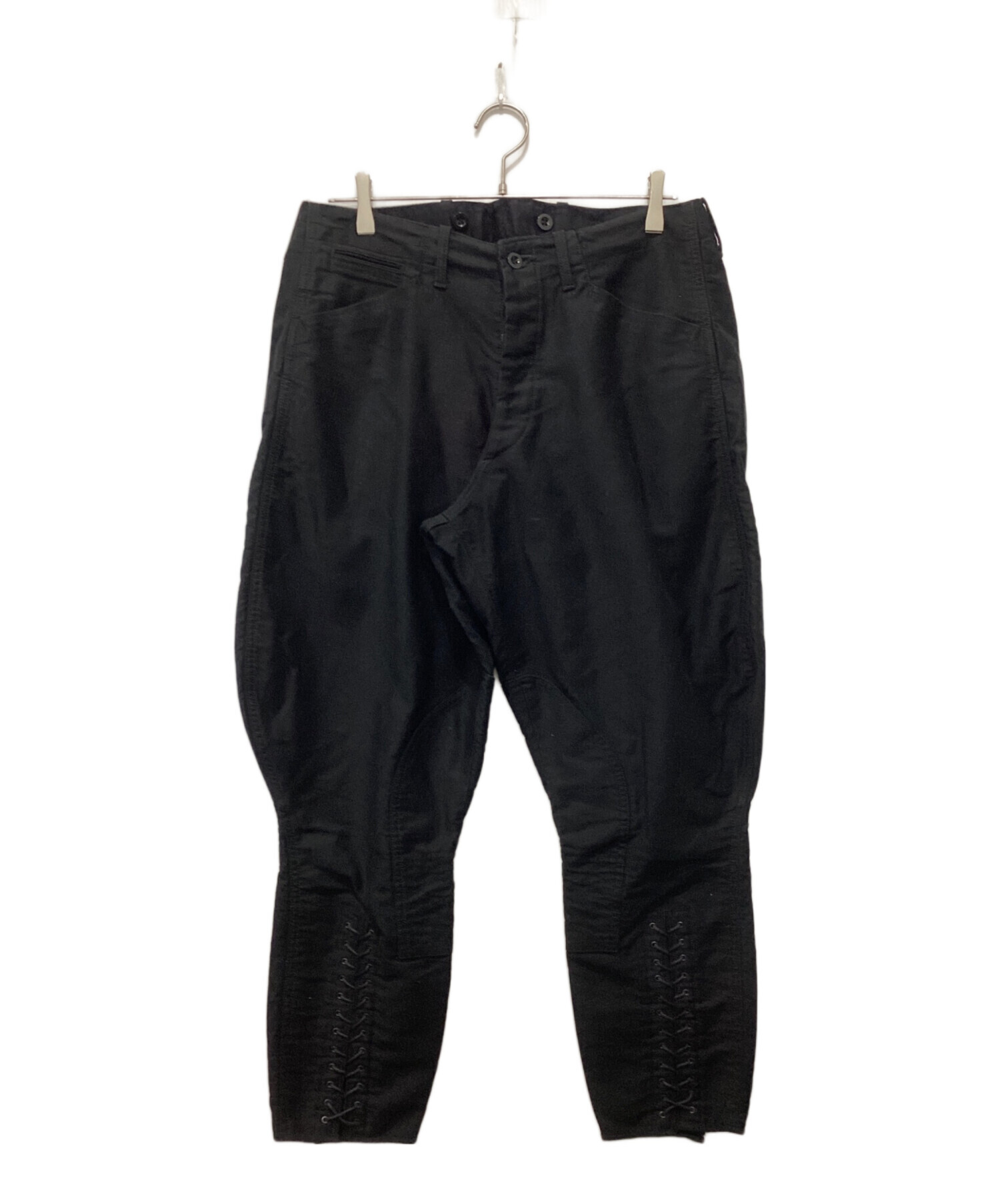 ブラックサイン　ジョッパーズパンツ　34　ブラック 中古・古着通販】BLACK SIGN (ブラックサイン) ジョッパーズパンツ