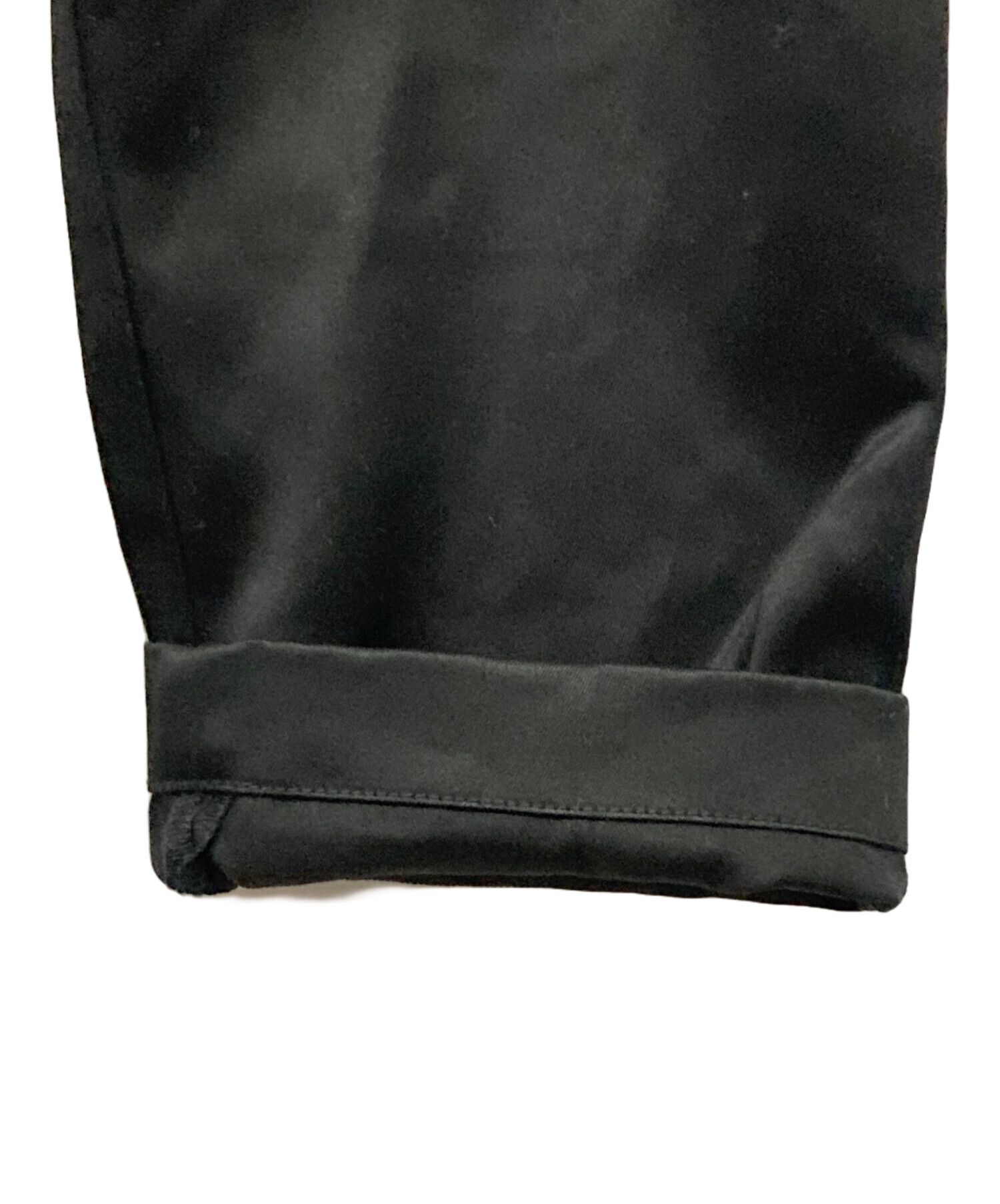 中古・古着通販】BLACK SIGN (ブラックサイン) タックパンツ ブラック