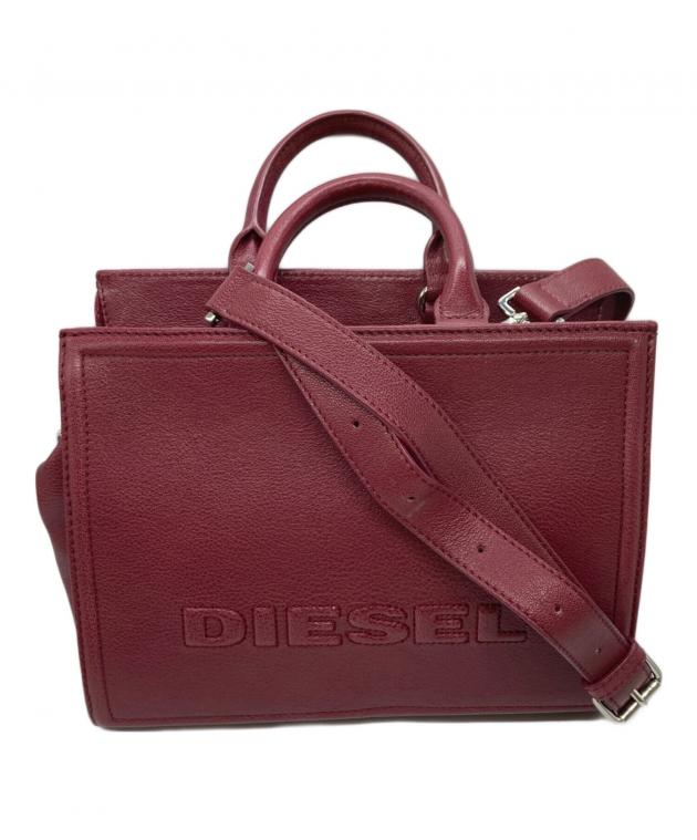 美品 ディーゼル　PIRITE PC 2way レザー　ハンドバッグ 中古・古着通販】DIESEL (ディーゼル) PIRITE ショルダーバッグ