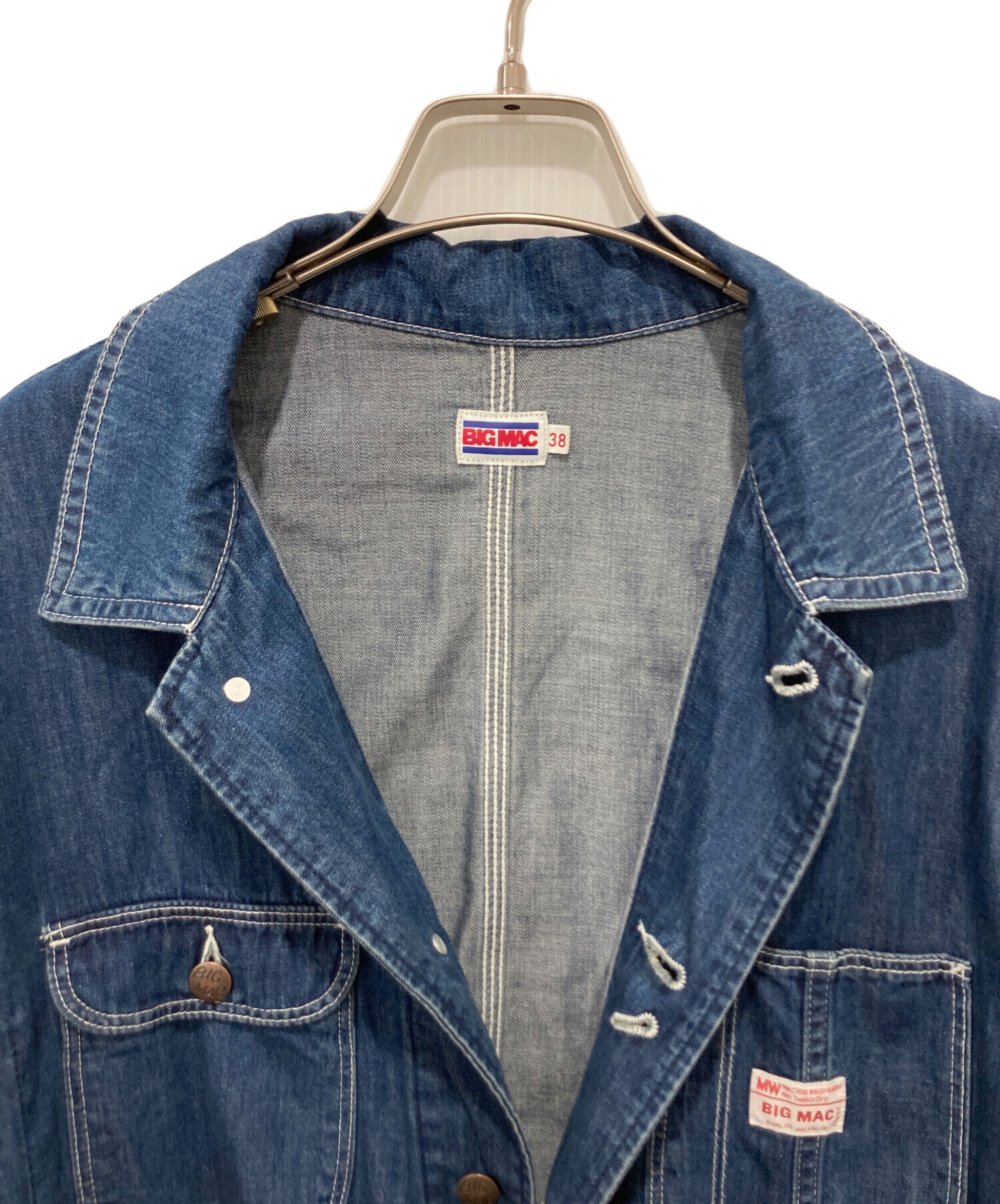 中古・古着通販】big mac (ビッグマック) カバーオール インディゴ