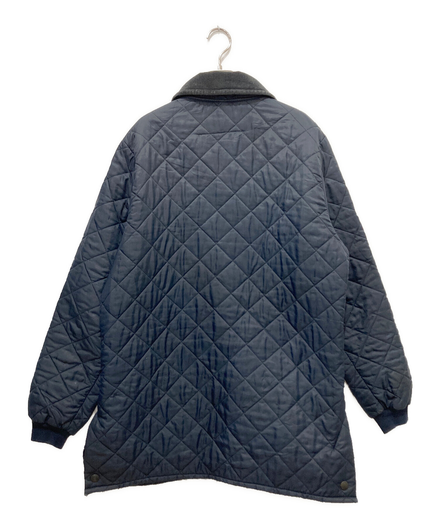 中古・古着通販】Barbour (バブアー) キルティングコート ネイビー