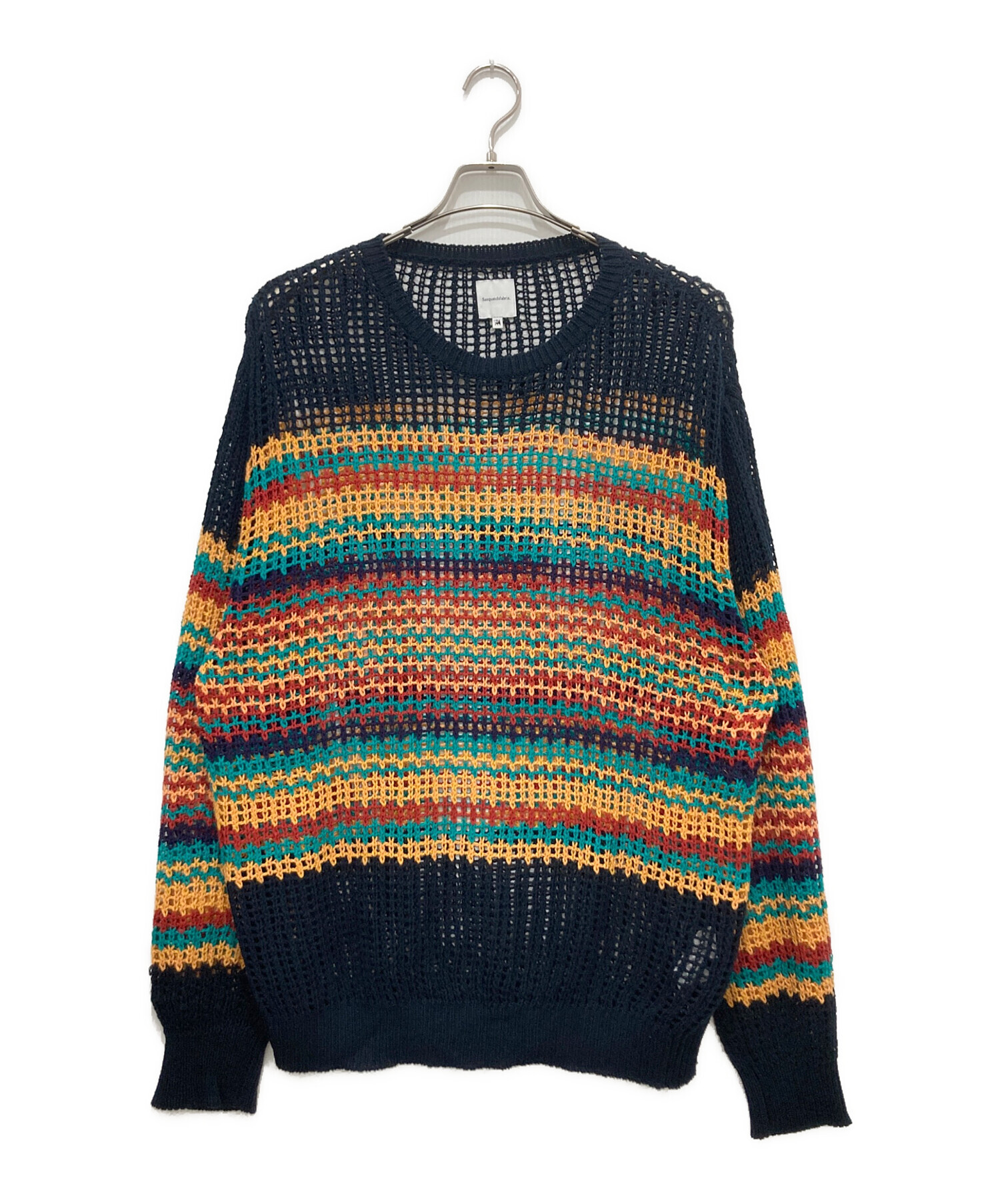 トップス Sasquatchfabrix. MESH KNIT MEX BORDER 中古・古着通販】SASQUATCHfabrix. (サスクワッチファブリックス) MESH