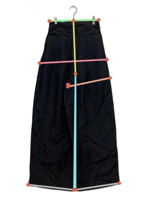 lohen ローヘン　サスペンダーパンツ　ブラック36 中古・古着通販】LOHEN (ローヘン) カマーベルトサスペンダーパンツ