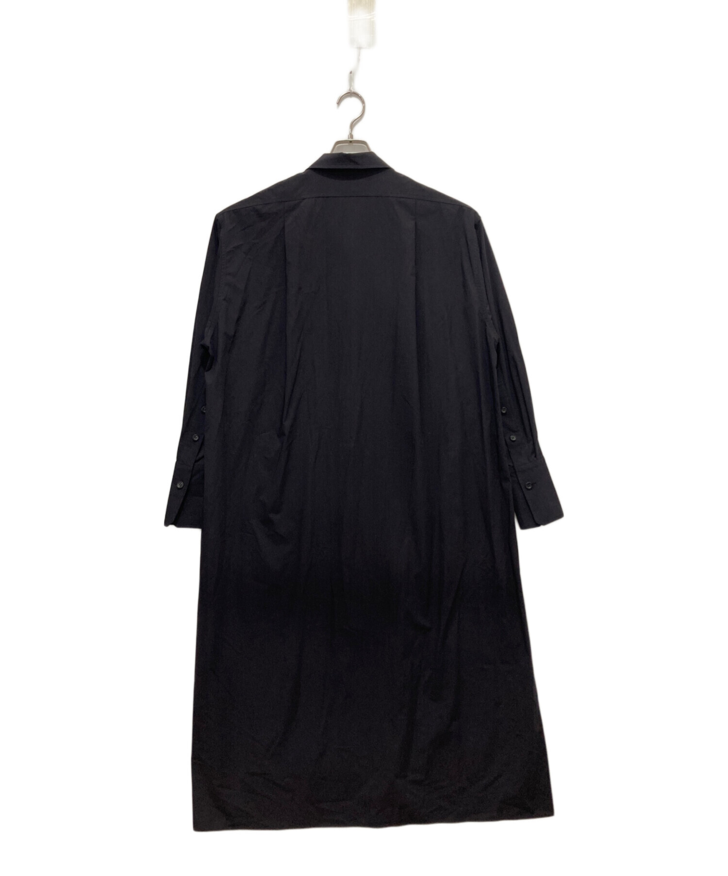 中古・古着通販】LOHEN (ローヘン) ステンカラーロングシャツ 
