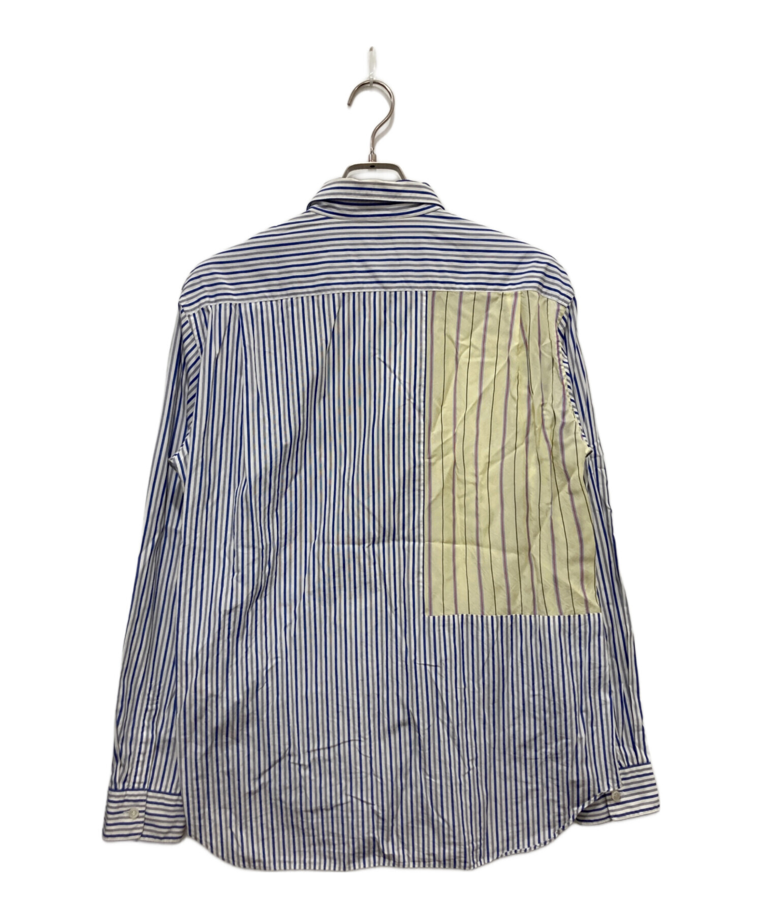 中古美品 コムデギャルソンオムドゥ ブルゾン ブルーストライプ M 送料込 中古美品 コムデギャルソンオムドゥ ブルゾン ブルーストライプ M 送料