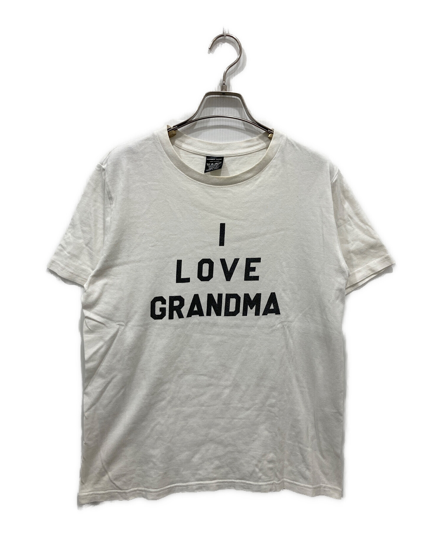 中古・古着通販】NUMBER (N)INE (ナンバーナイン) ILOVE GRANDMA T