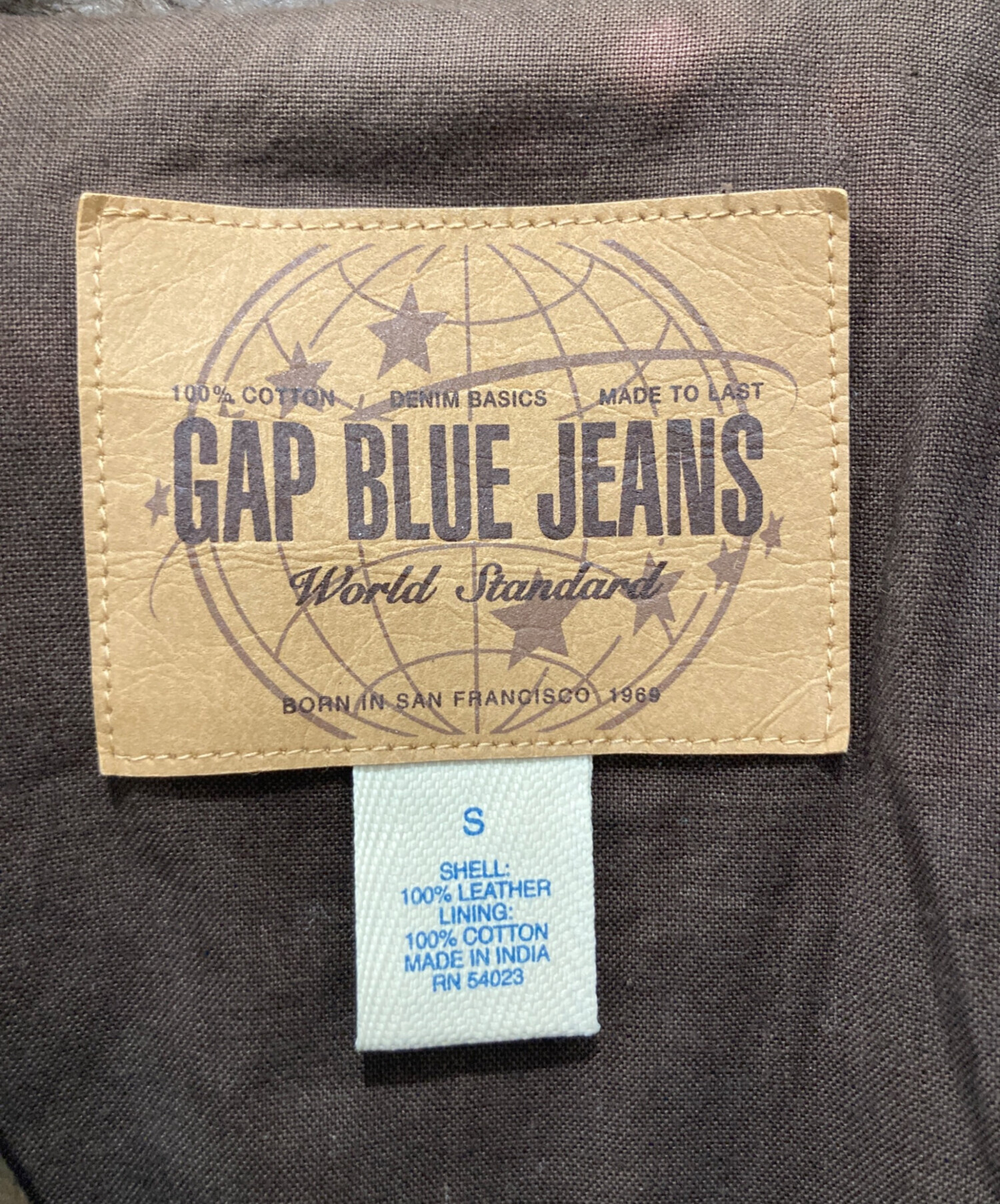 中古・古着通販】GAP BLUE JEANS (ギャップブルージーンズ) 3rdレザー