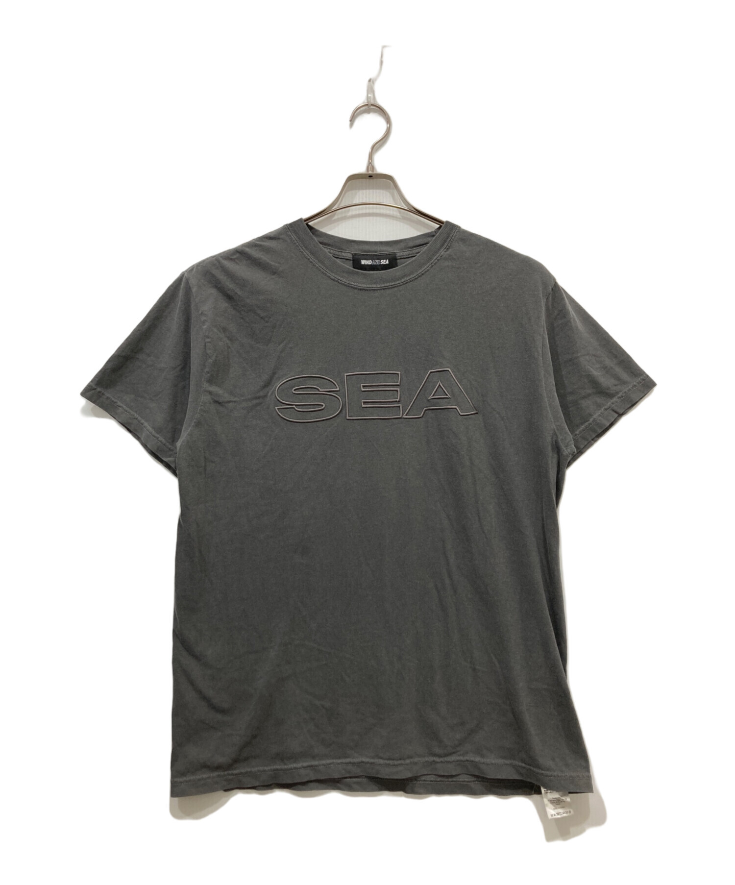 中古・古着通販】WIND AND SEA (ウィンダンシー) Tシャツ グレー 
